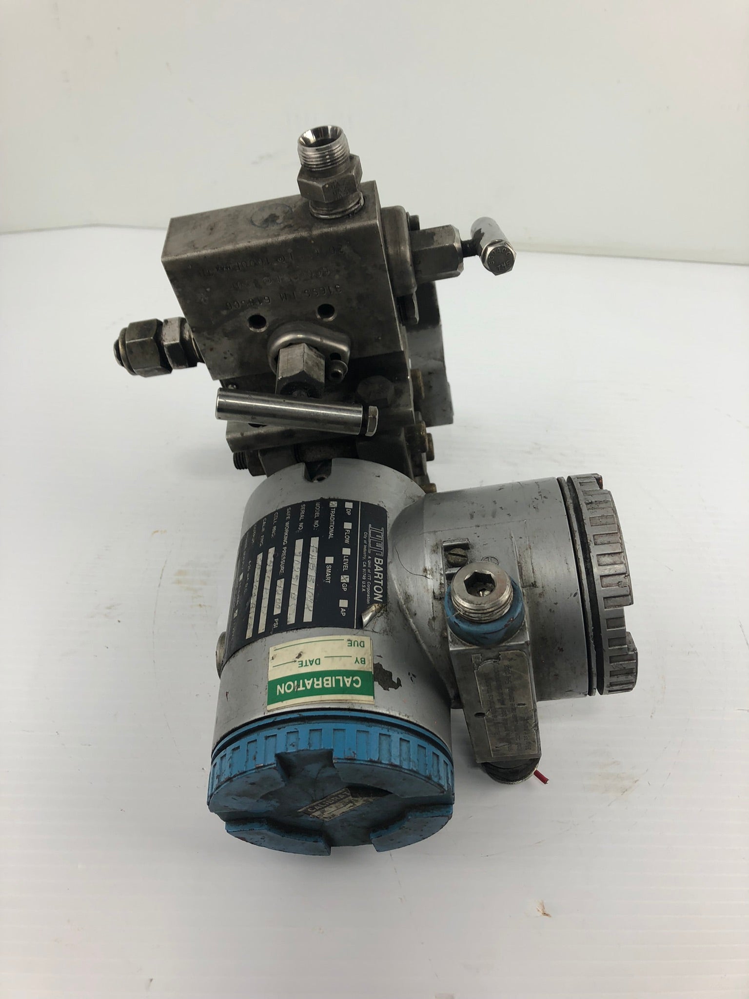 ITT BARTON FAGG1018 Motor 1200 PSI GP Traditional w/ Two Valve Manifold 6182CG