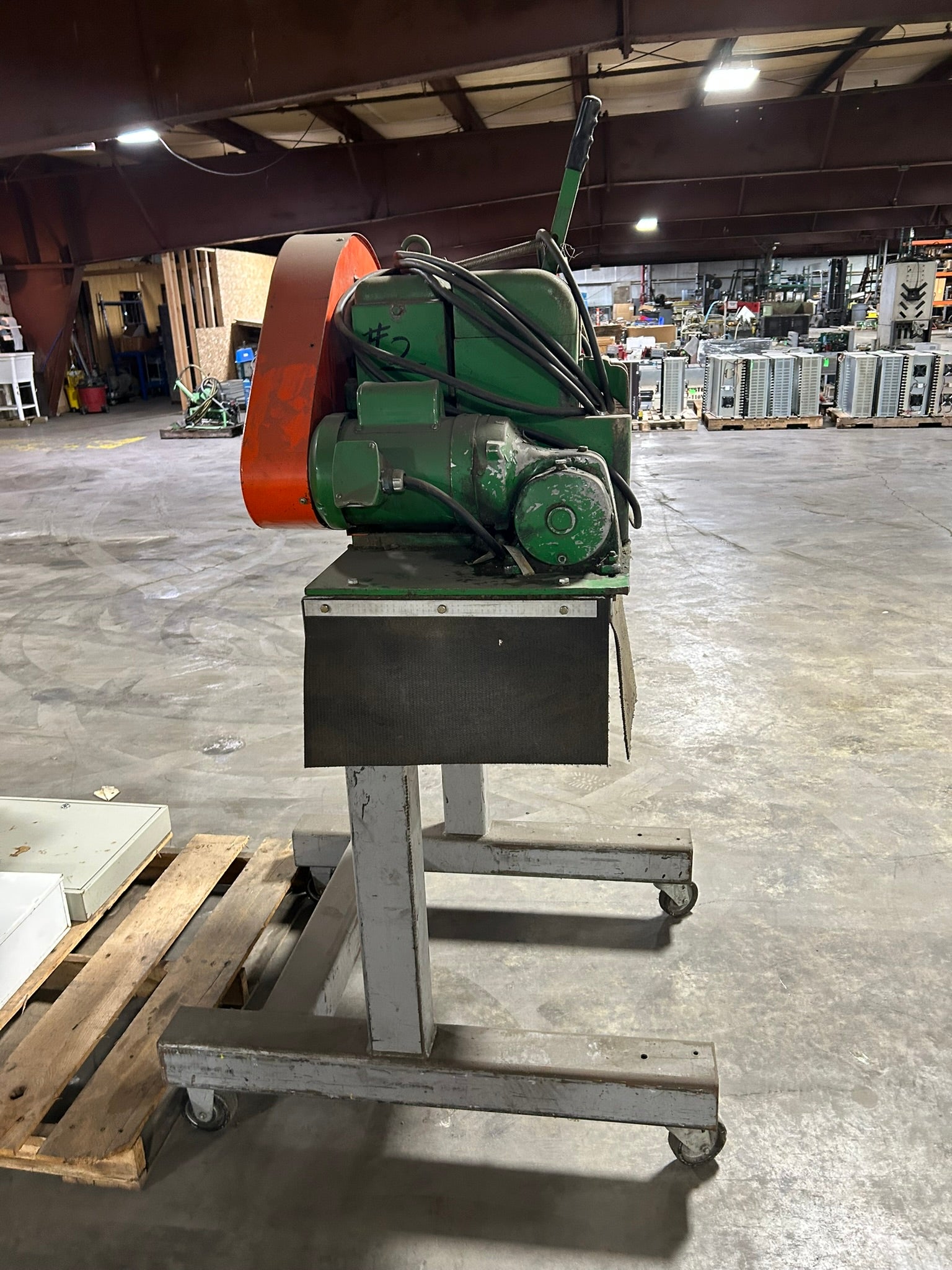 Sweed Machinery Industrial Steel Scrap Metal Banding Chopper 4079 with Base