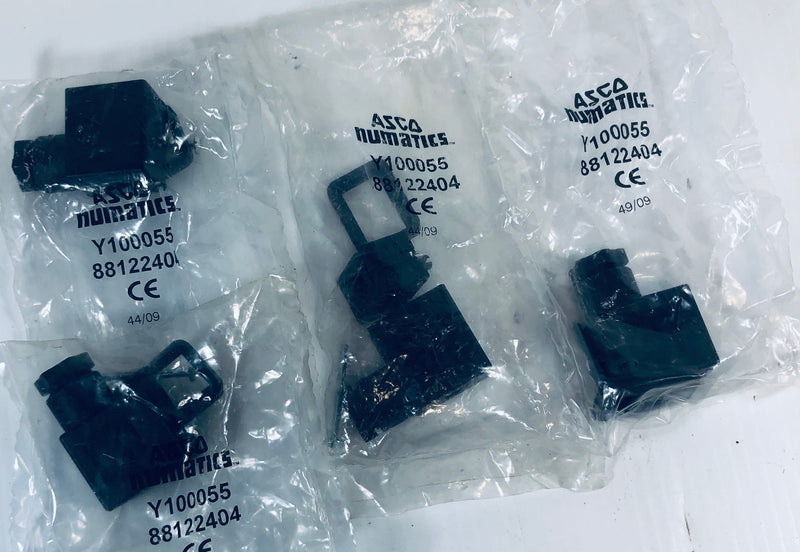 Asco Numatics Connector Y100055 88122404 (Lot of 4)