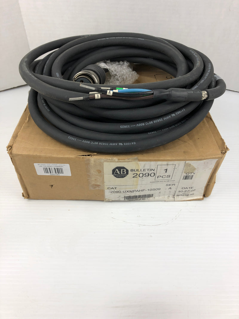 Allen-Bradley 2090-UXNPAHF-10S09 Servo Motor Power Cable Series A