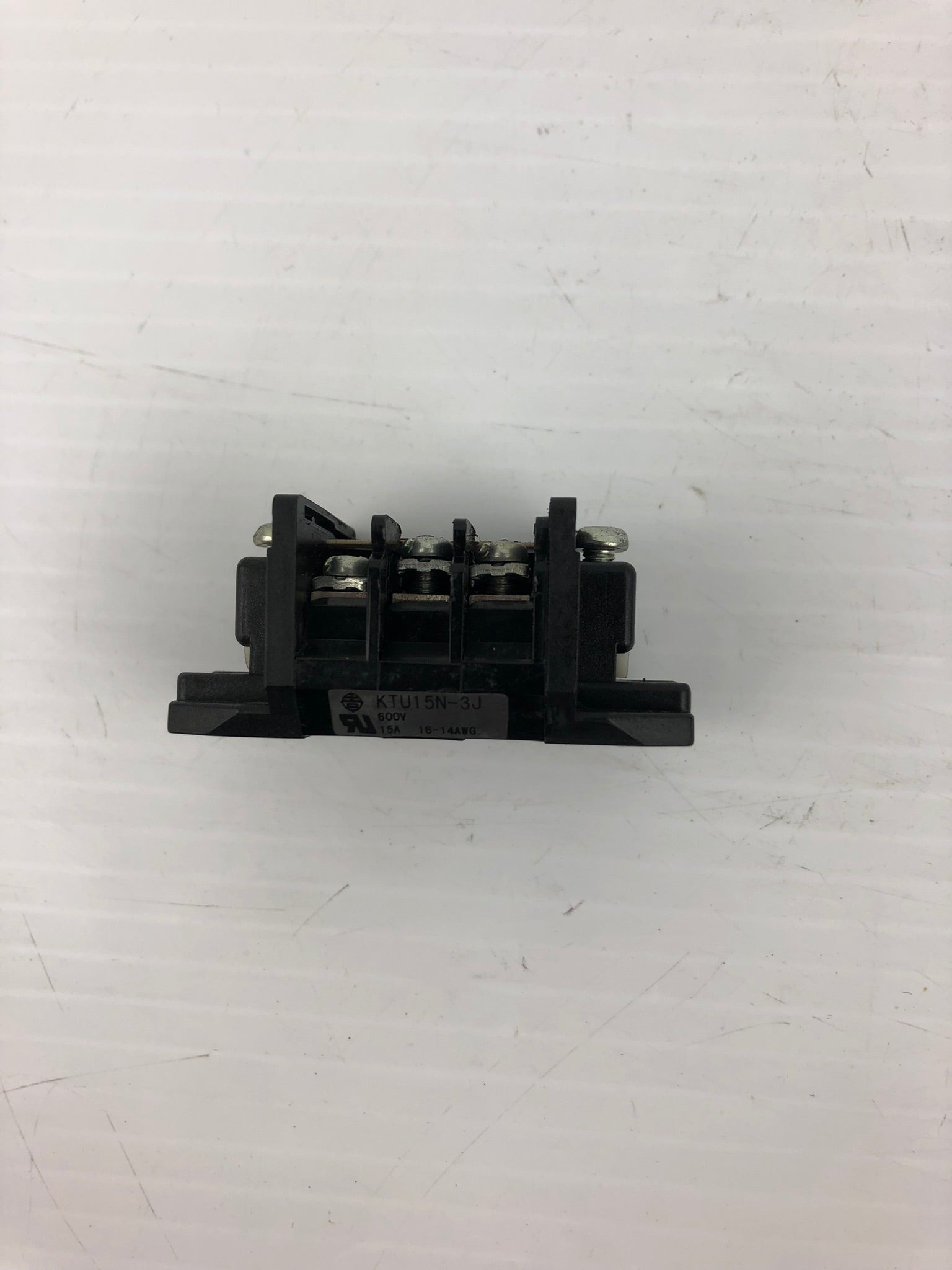 Yoshida Electric KTU15N-3J Terminal Block 15A 600V