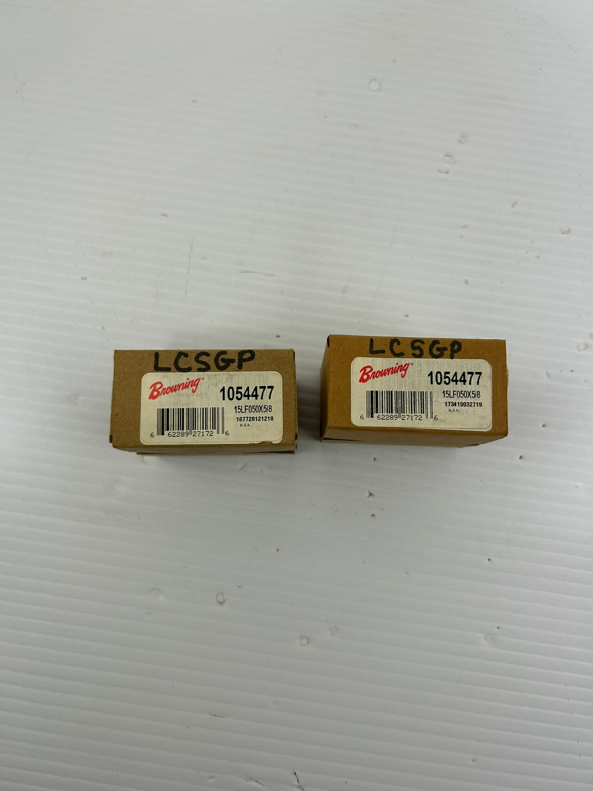 Browning 15LF050X5/8 Timing Pulley 1054477 - Lot of 2