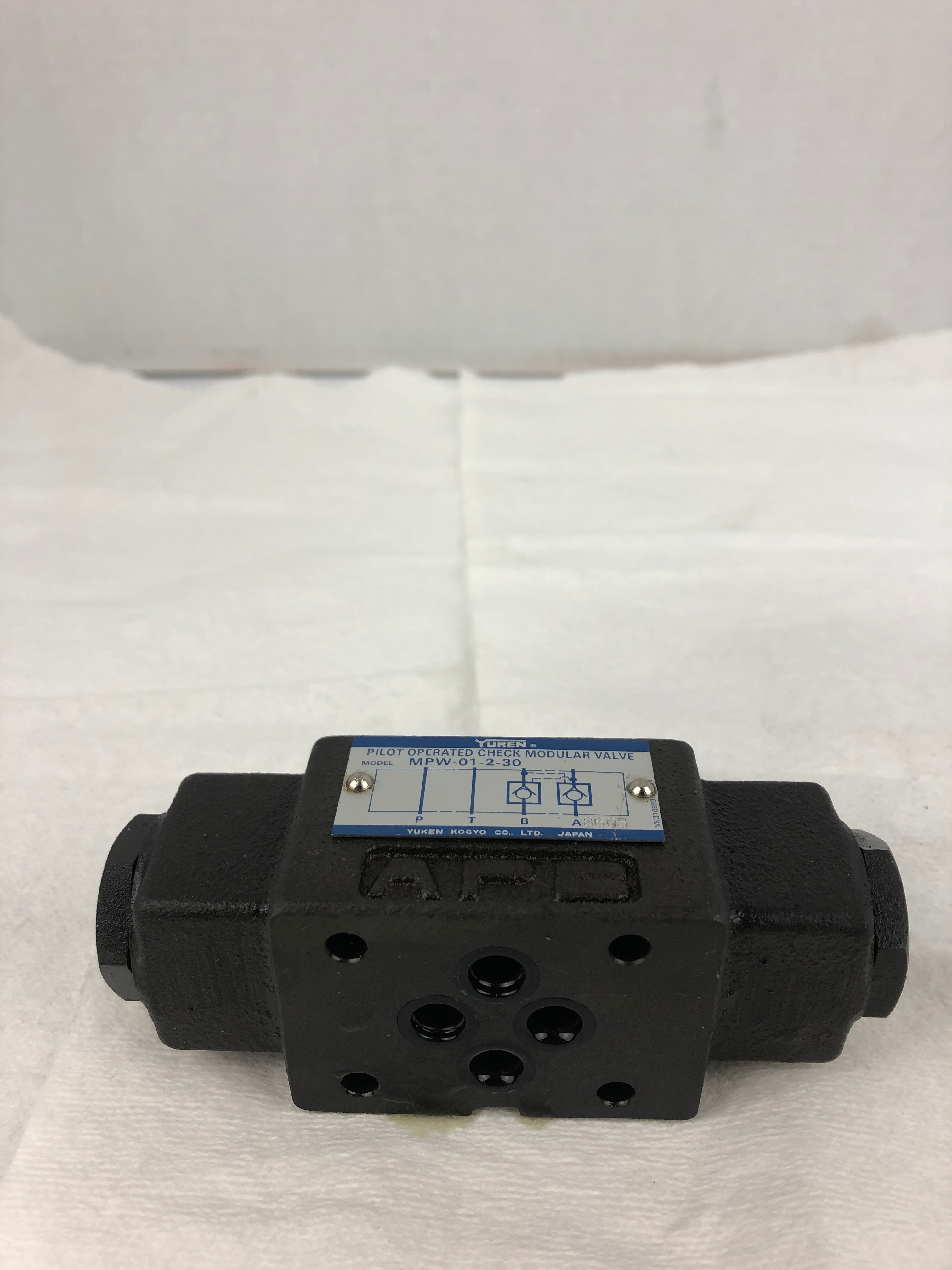 Yuken MPW-01-2-30 Pilot Operated Check Modular Valve