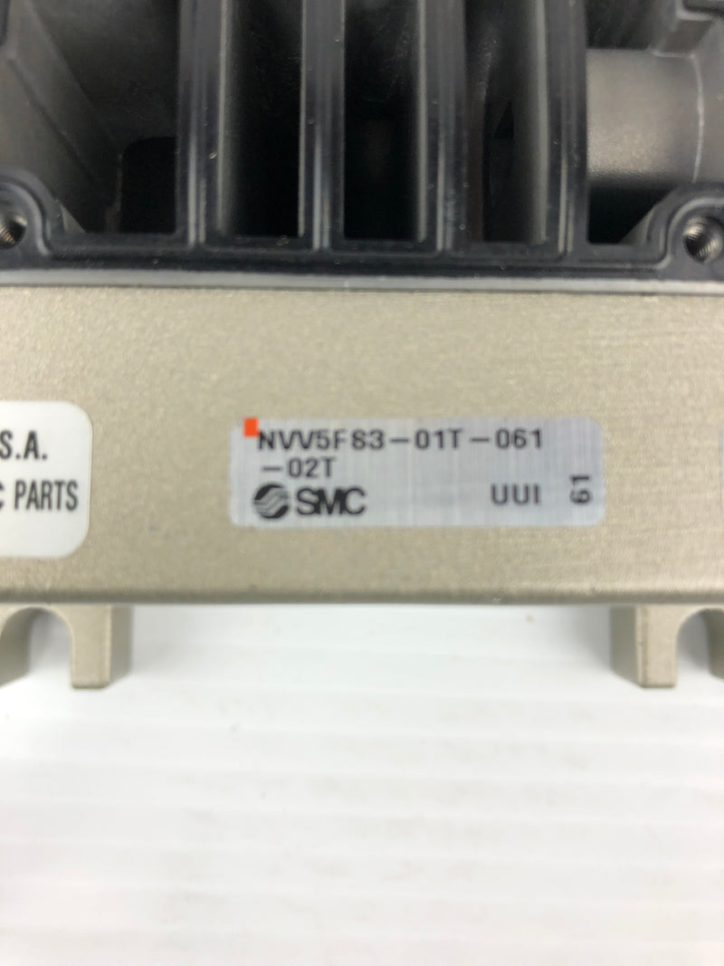 SMC NVV5FS3-01T-061 Pneumatic Valve Manifold