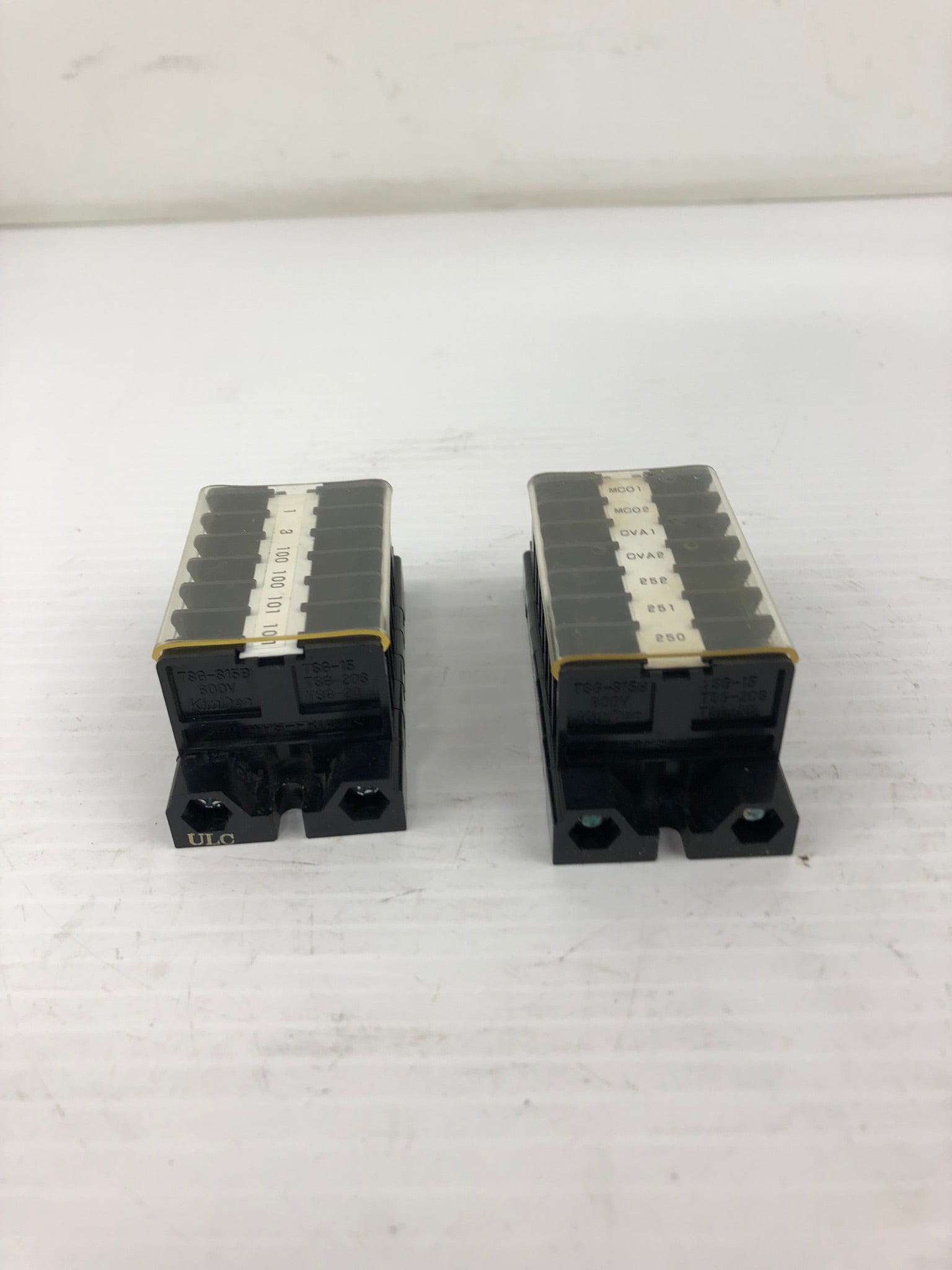 KimDen TSG-S15B Terminal Blocks - Lot of 13