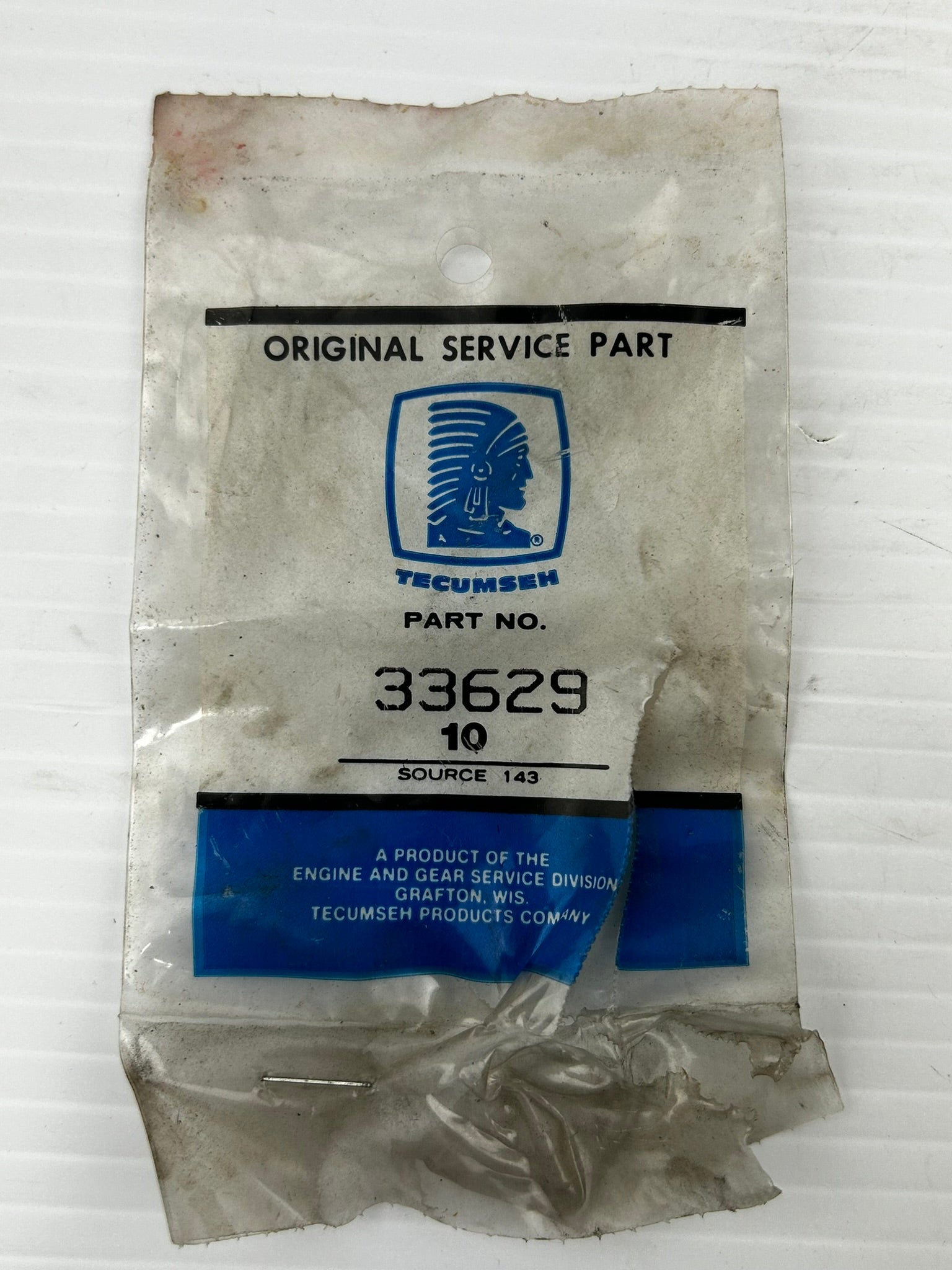 Tecumseh Gasket 33629 - Package of 5
