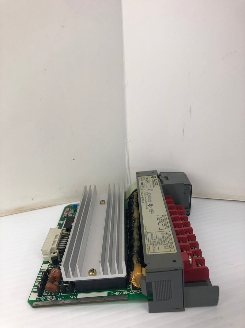 Allen-Bradley 1746-OA16 Output Module SLC 500 TRIAC Ser. C 85-265VAC .5A