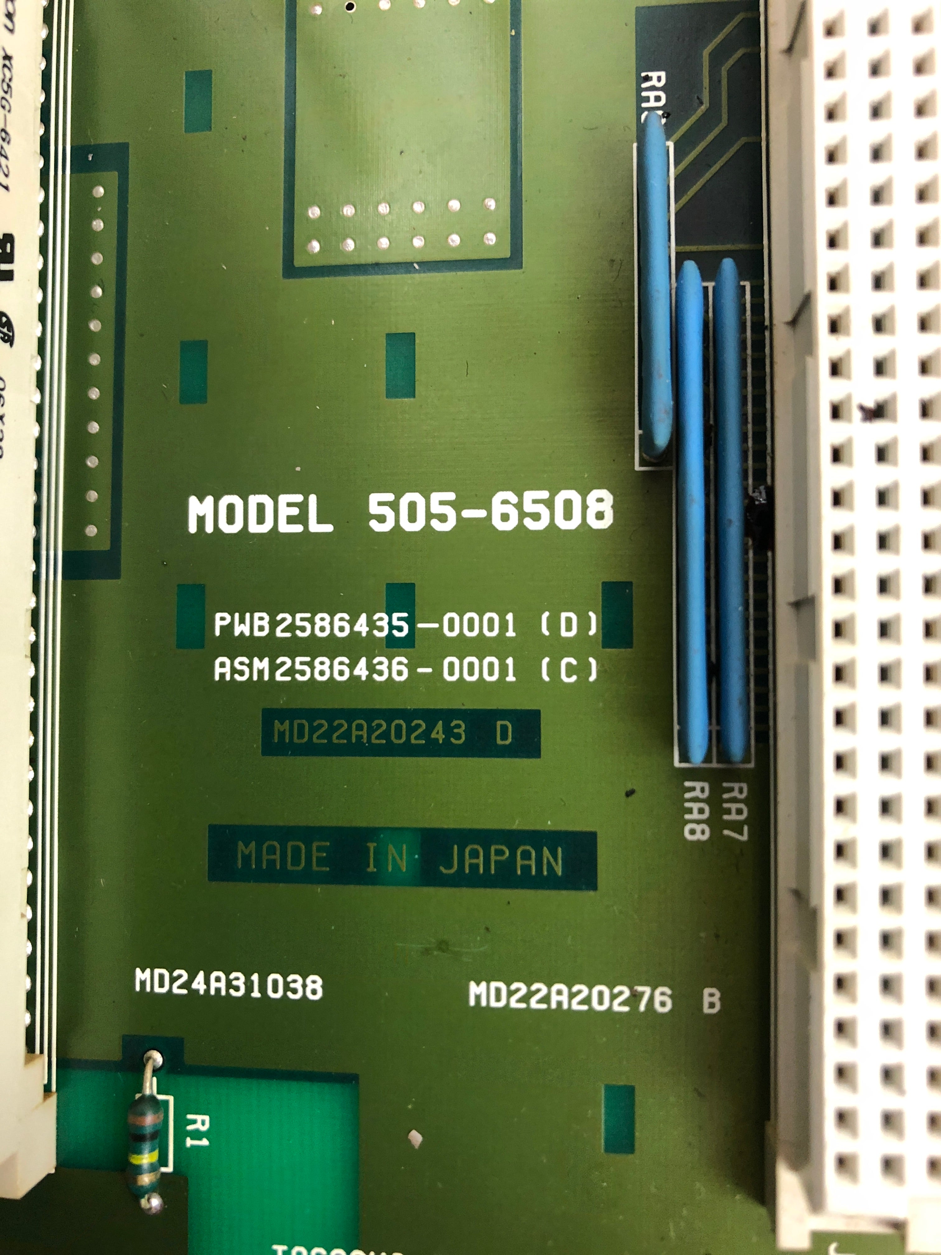 Siemens 505-6508 Chassis Rack LR64027 Class I Div. 2