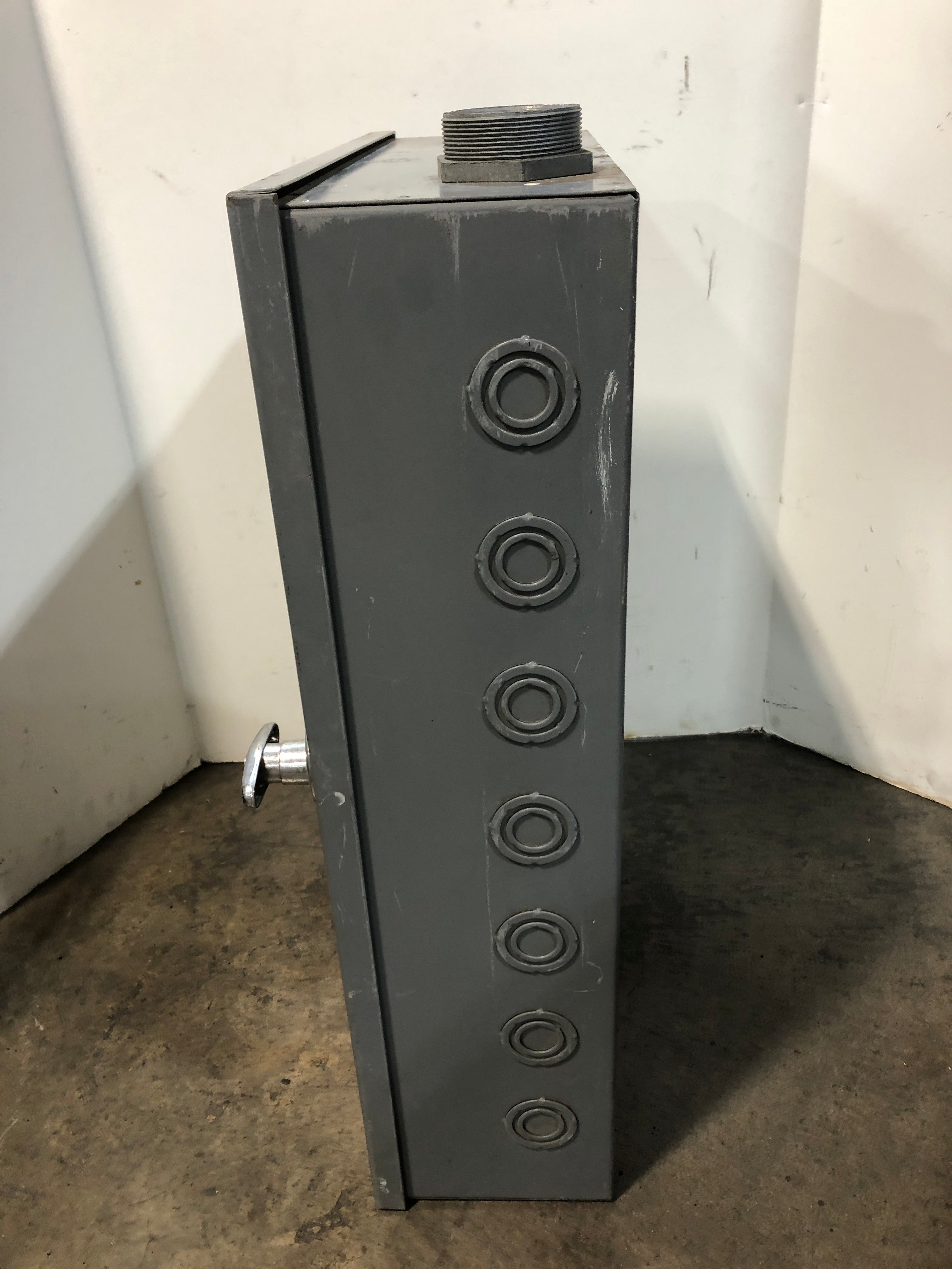 Unity Mfg. UL K-196 Electrical Enclosure Cut-Out Box Steel Gray