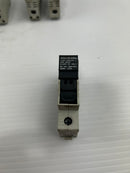 Allen-Bradley 1492-FB3C30-L Fuse Holder Ser. B 600V 30A 1P - Lot of 6