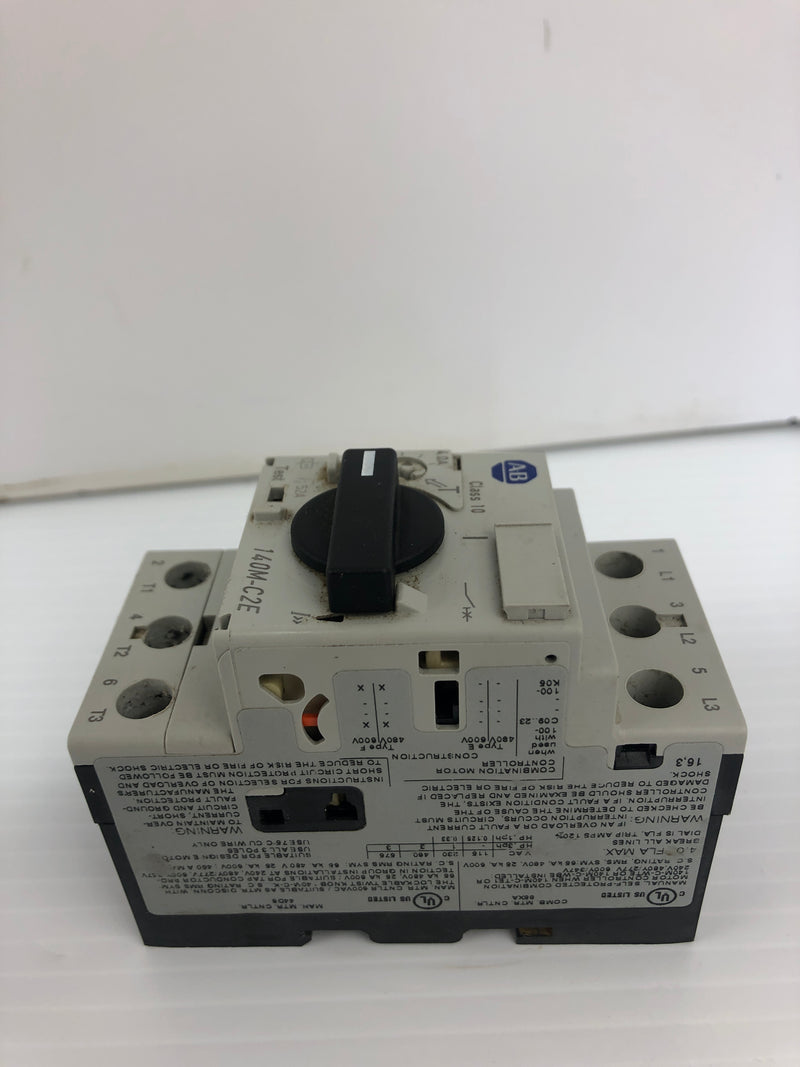 Allen-Bradley 140M-C2E-B40 Motor Protector Circuit Breaker Series C