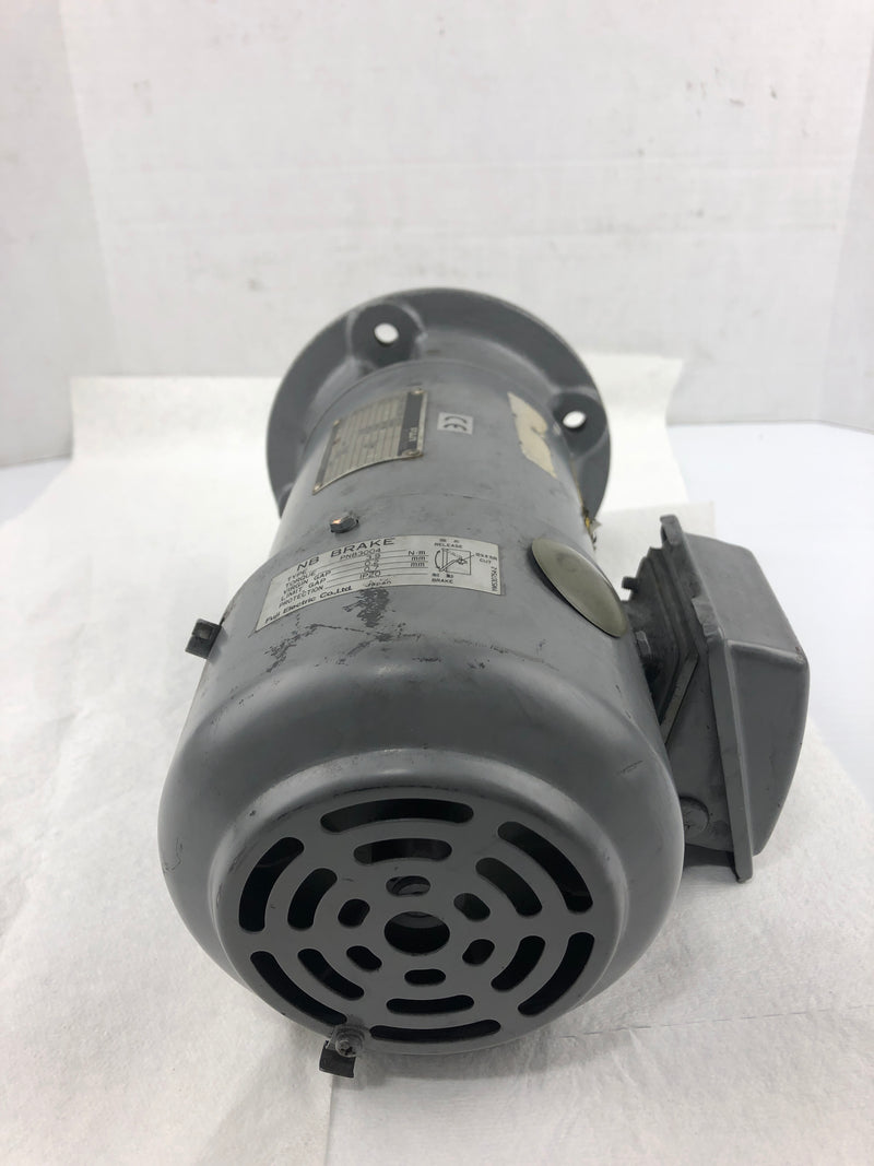 Fuji Electric MKS7075K Induction Motor Fr: 71M 1425RPM 3PH With PNB3004 NB Brake