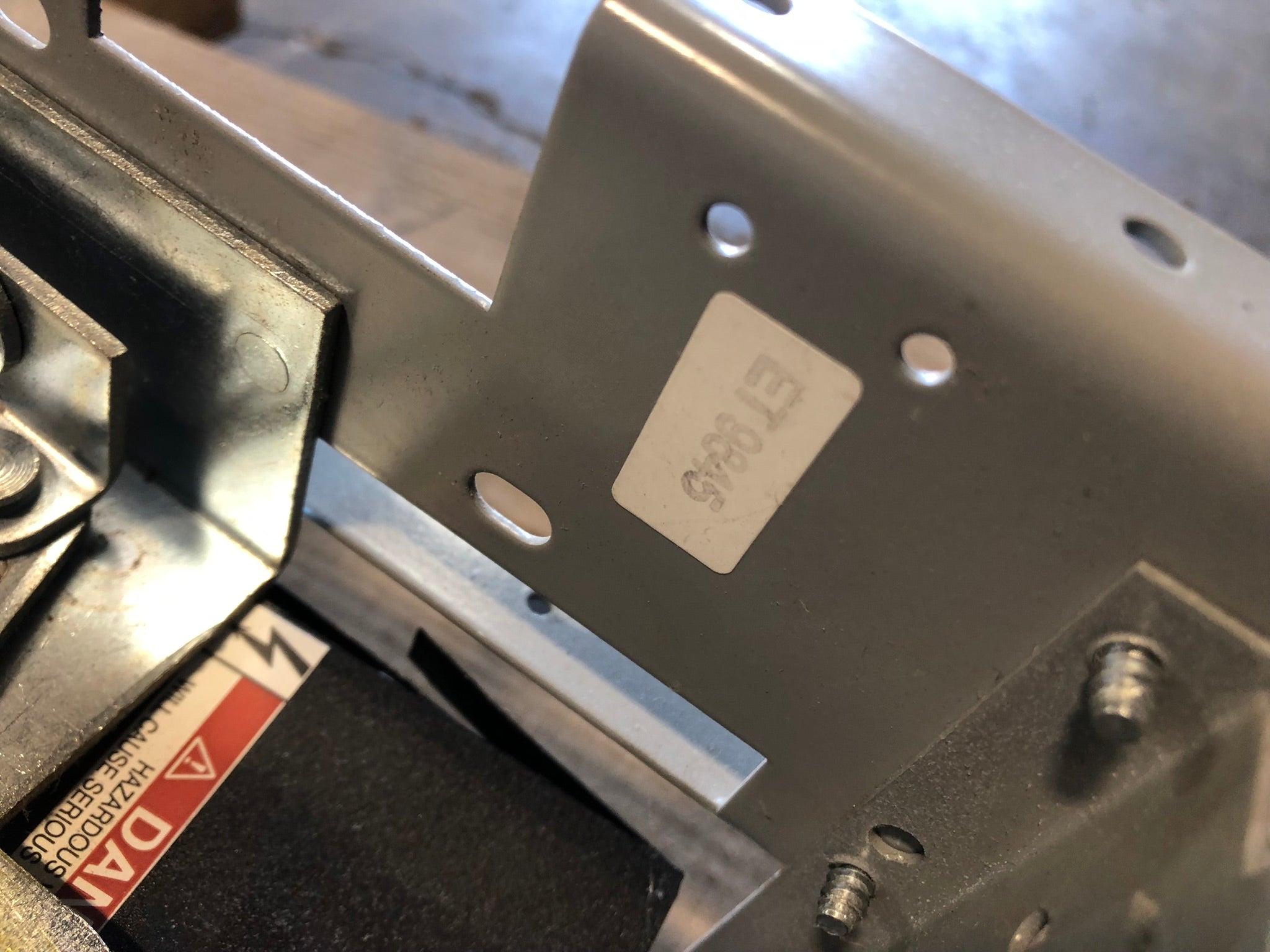 Square D 80119 MCC Feeder Bucket with Breaker SELA36A10060