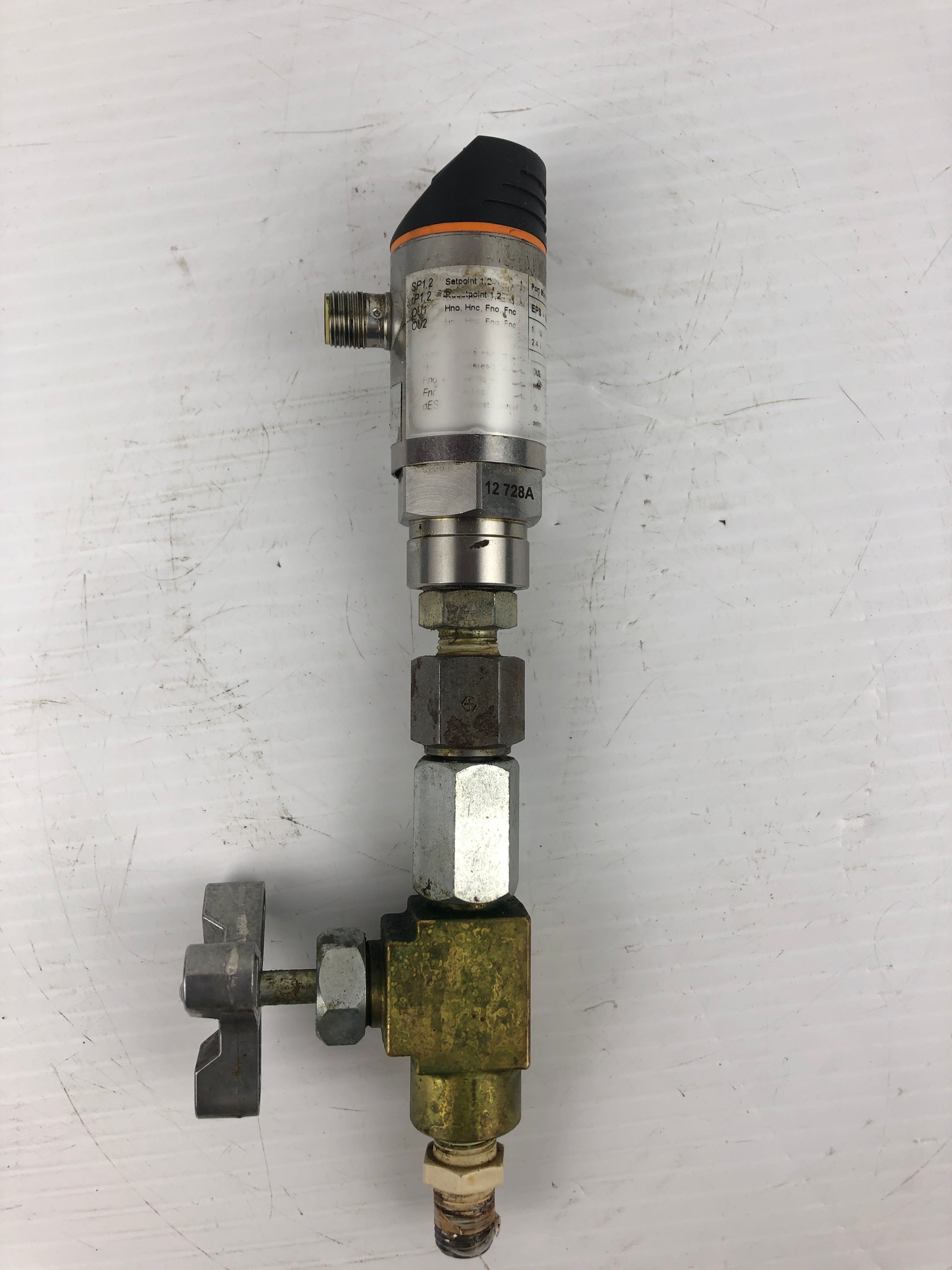 IFM PN7002 Electronic Pressure Sensor with ASK SAN-200N Valve