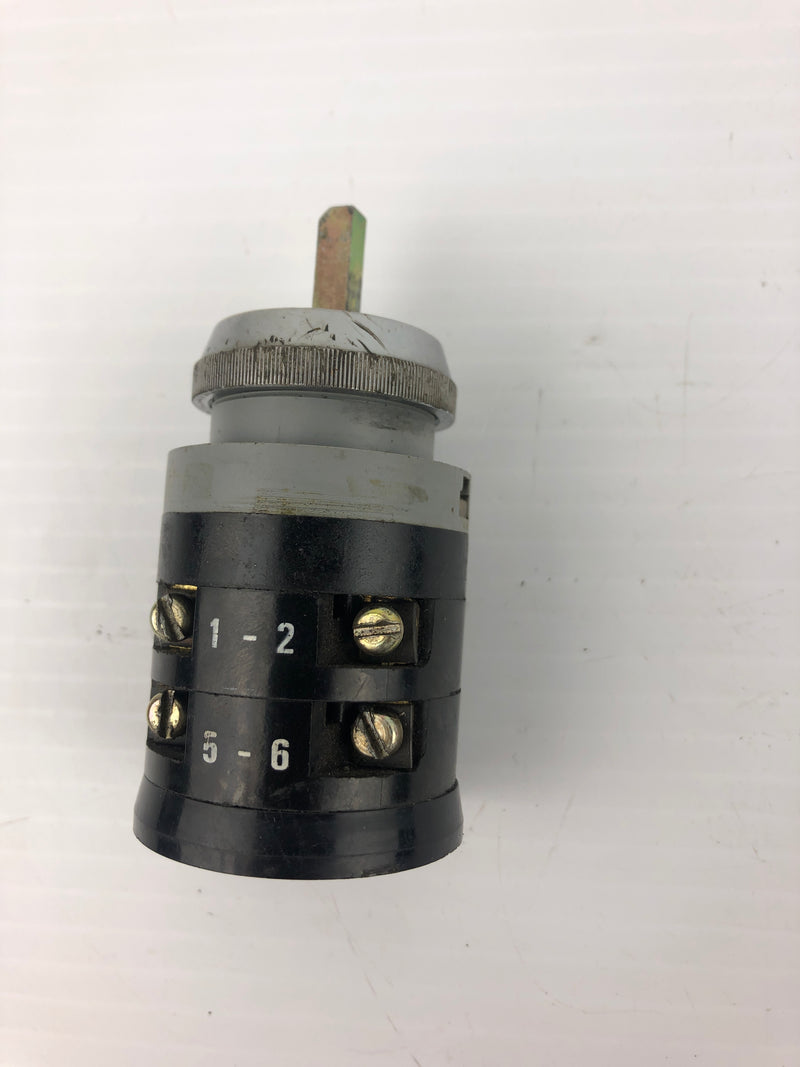 Siemens Rotary Contact Switch 6301 C8 (No Switch Knob)