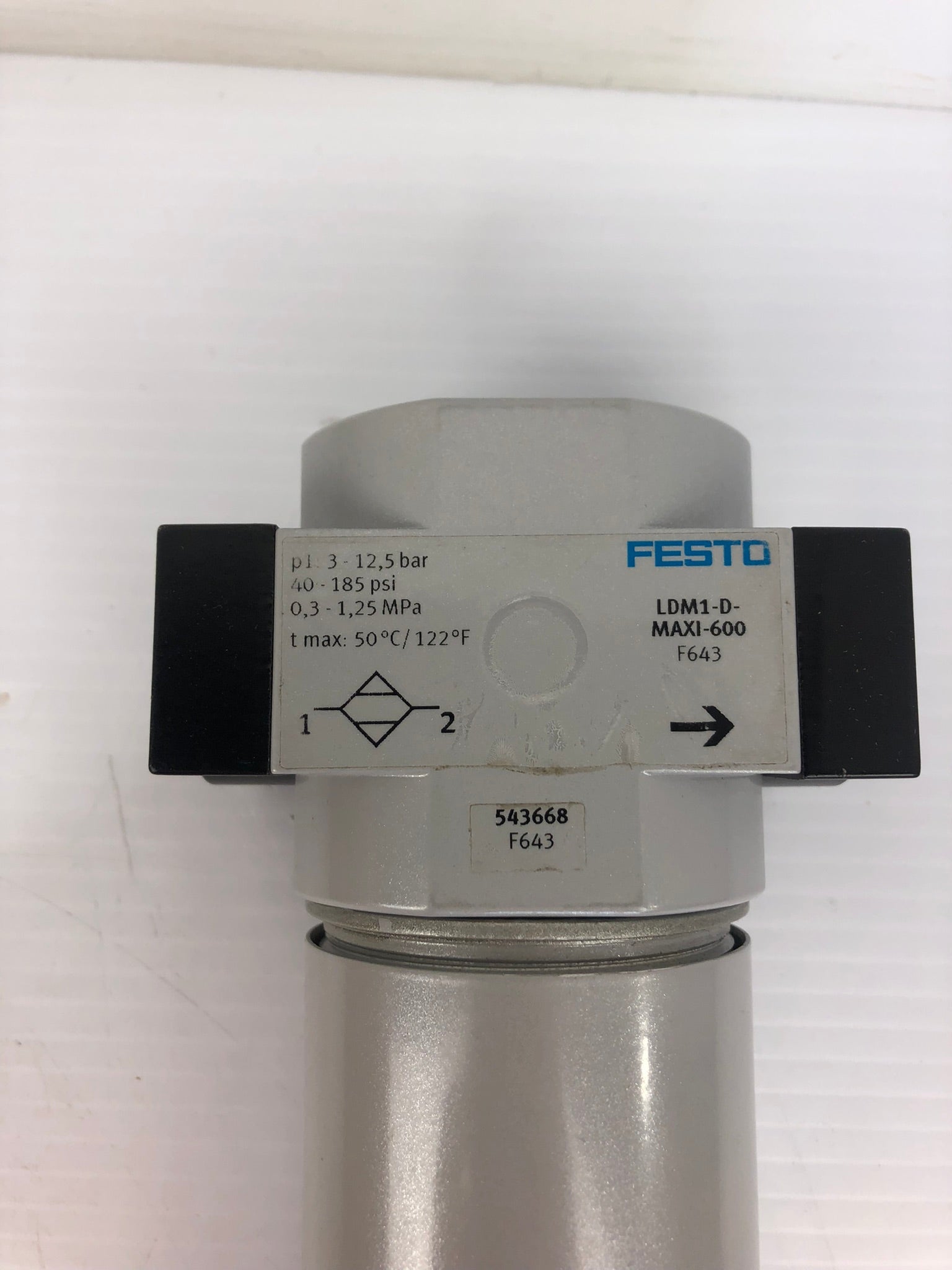 Festo 543668 Membrane Pneumatic Air Dryer LDM1-D-MAXI-600