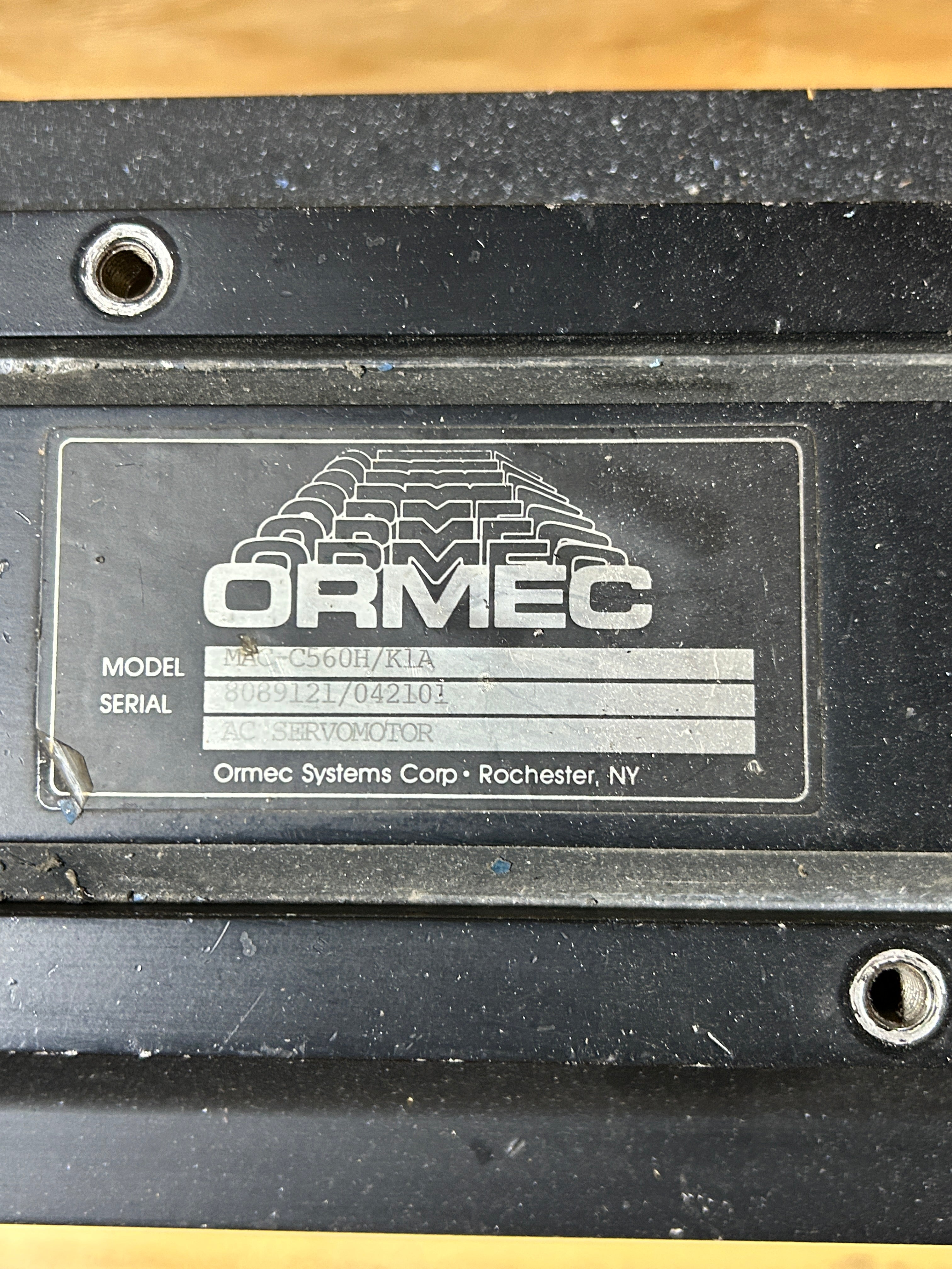 Helical Chop Head Left Hand Chopper with Ormec MAC-C560H/K1A Servo Motor