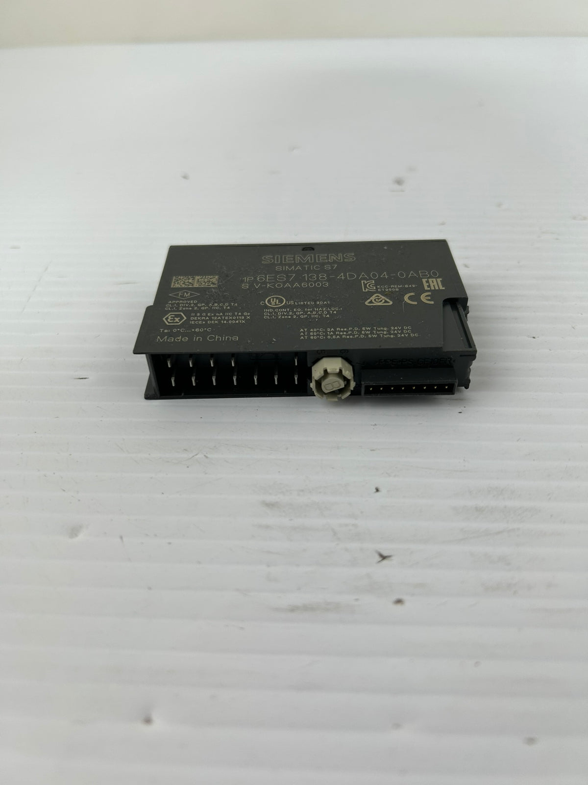 Siemens 6ES7 138-4DA04-0AB0 SIMATIC ET 200S 24V 100kHz Counter Module