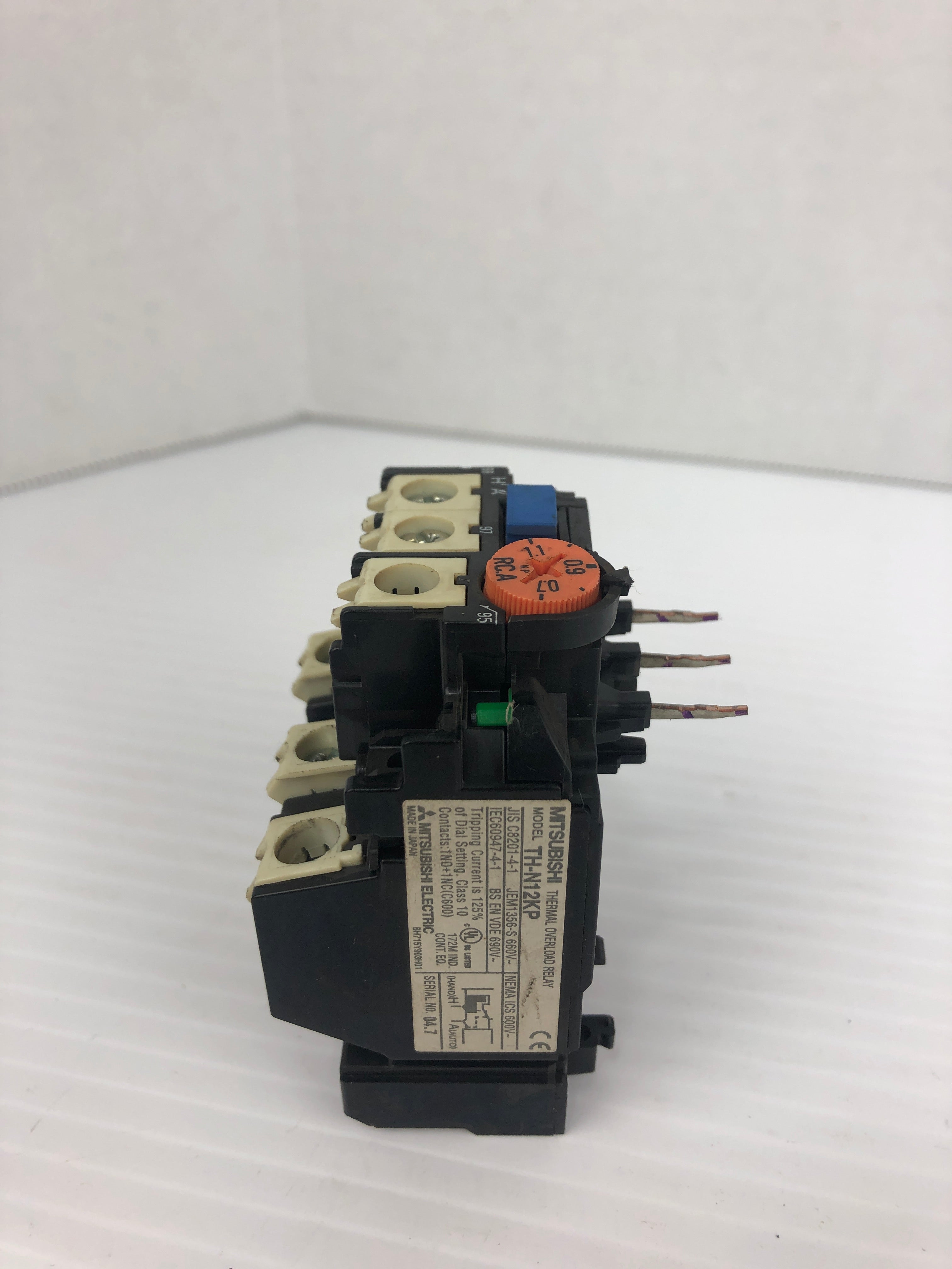 Mitsubishi TH-N12KP Thermal Overload Relay 600V