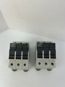 Allen-Bradley 1492-FB3C30 Fuse Holder Series B 600V 30A 3P - Lot of 2