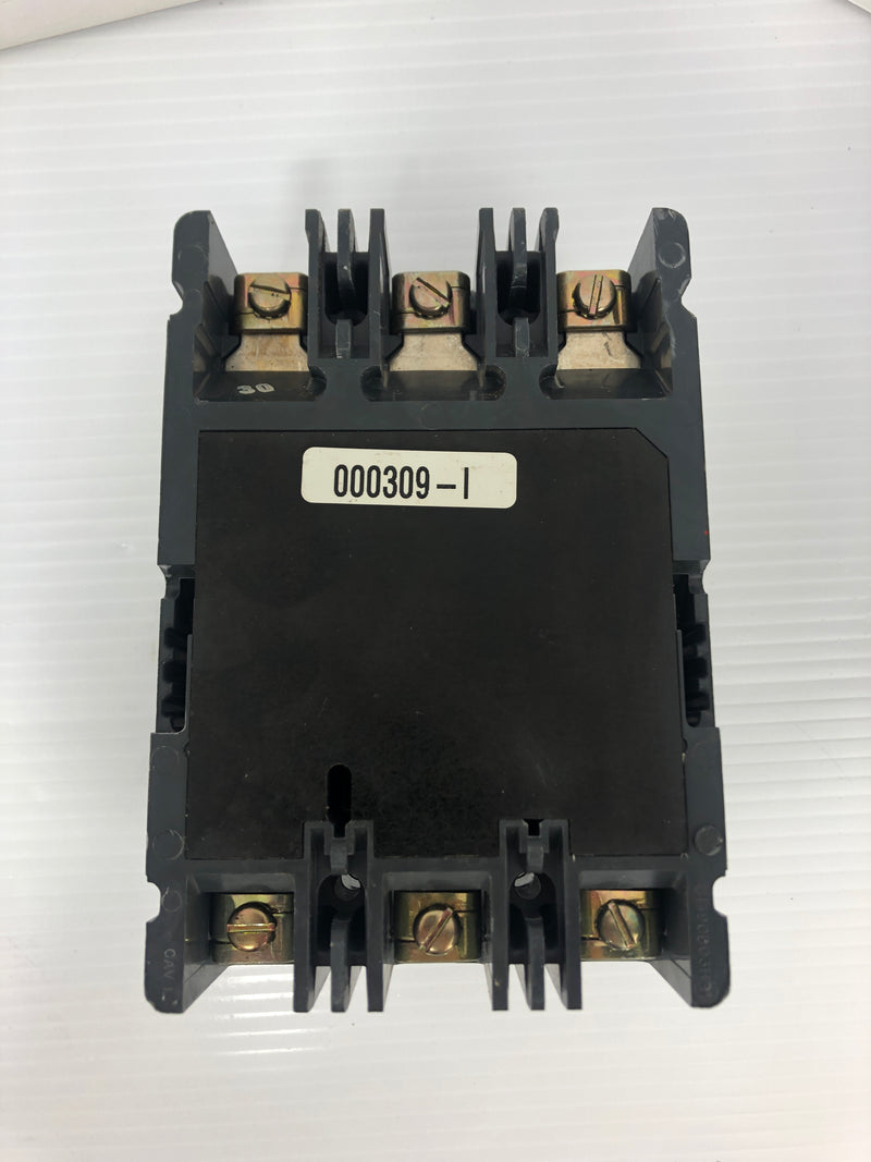 Cutler-Hammer FDB3030 Industrial Circuit Breaker FDB14K Ser. C 600VAC 30A 3P