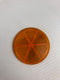 Stratolite 38S Orange Reflector Peel and Stick 3-1/8" Round - Lot of 5