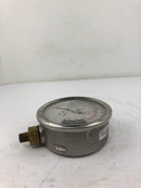 Enerpac 2619037-1 Hydraulic Cylinder Pressure Gauge 0-15000 PSI 0-1000 bar