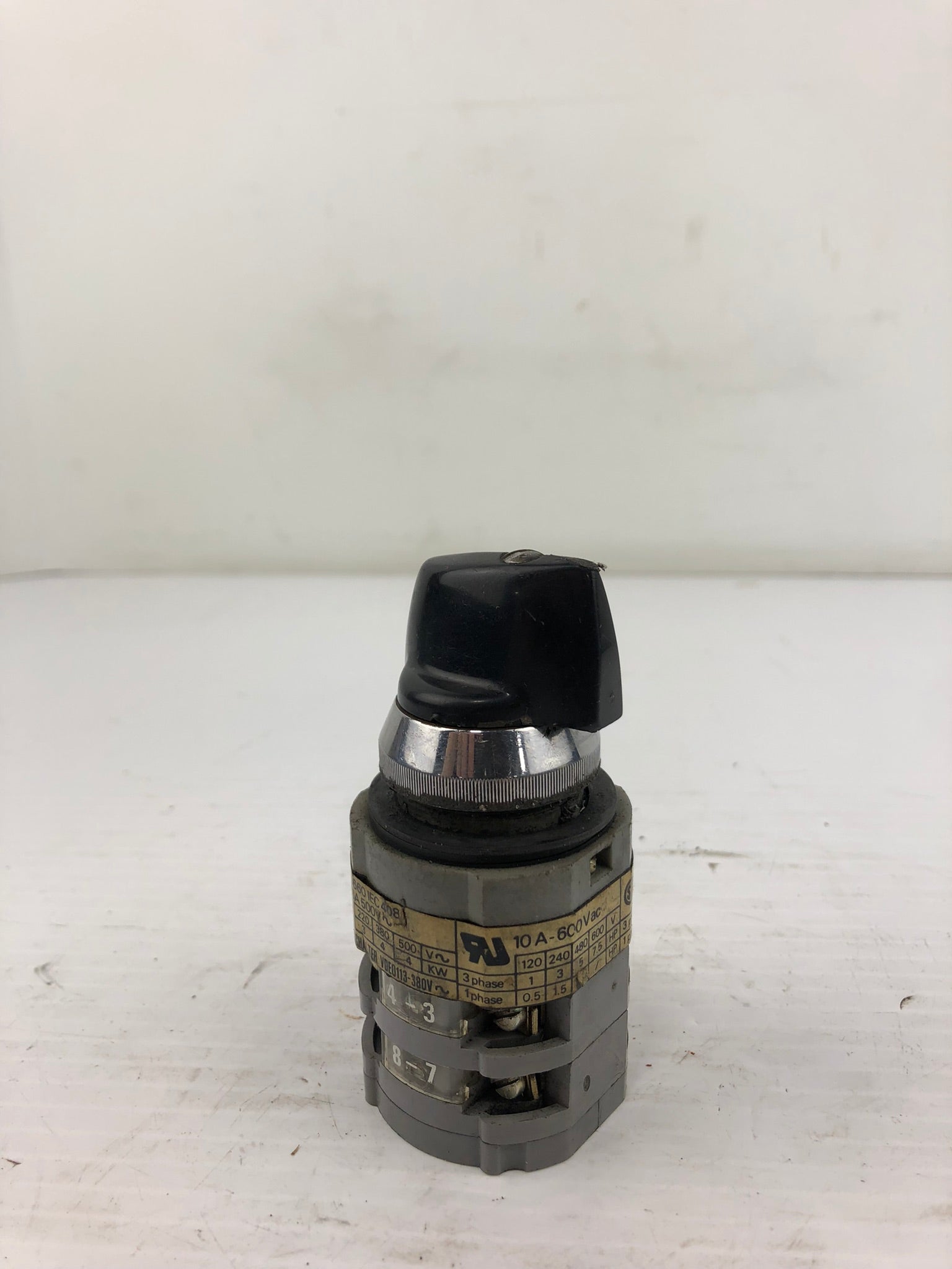 Siemens 3ZL2 Rotary Contact Switch 10A 600VAC
