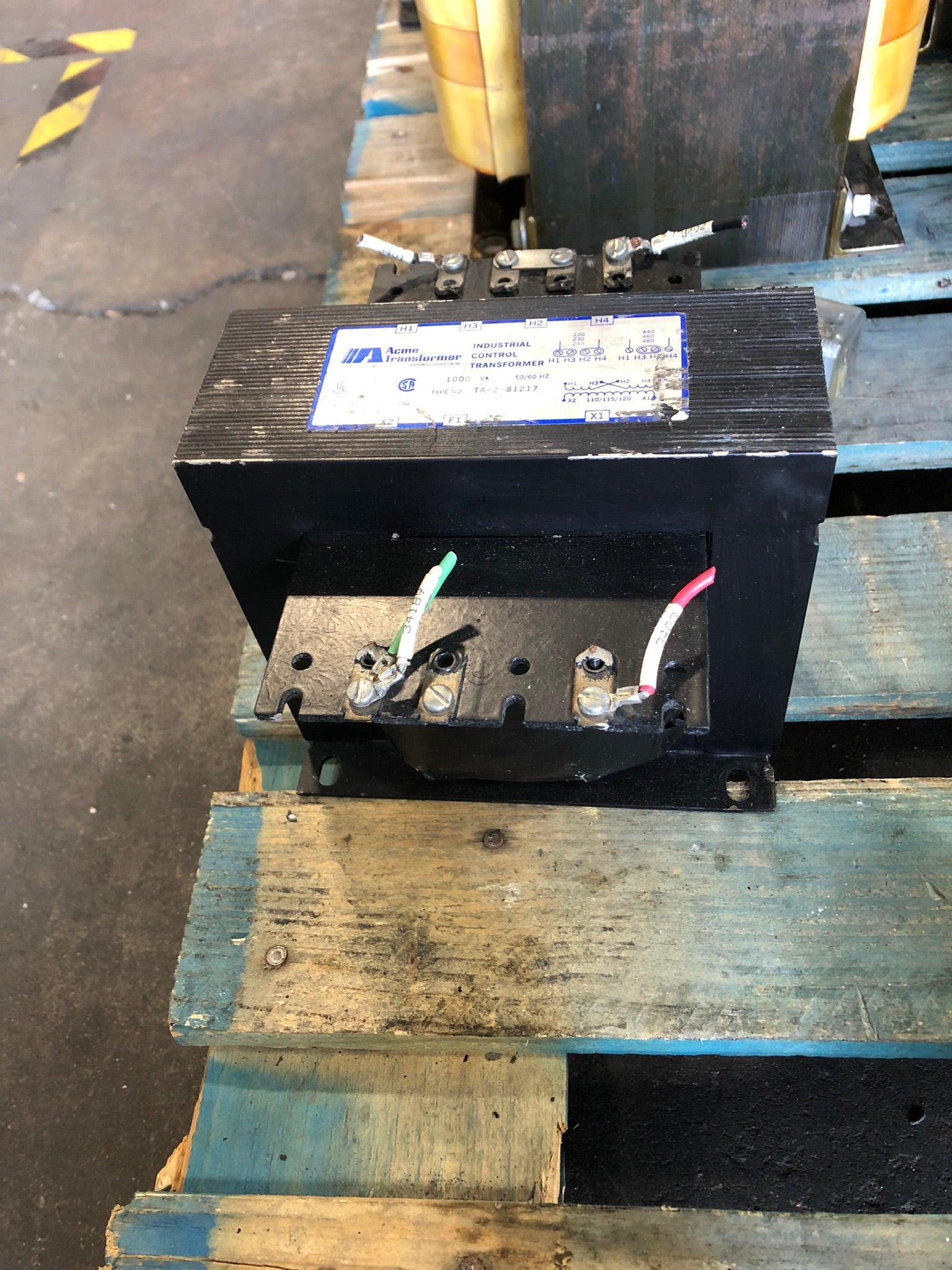 Acme Industrial Control Transformer TA-2-81217 1000VA 50/60Hz Class 130