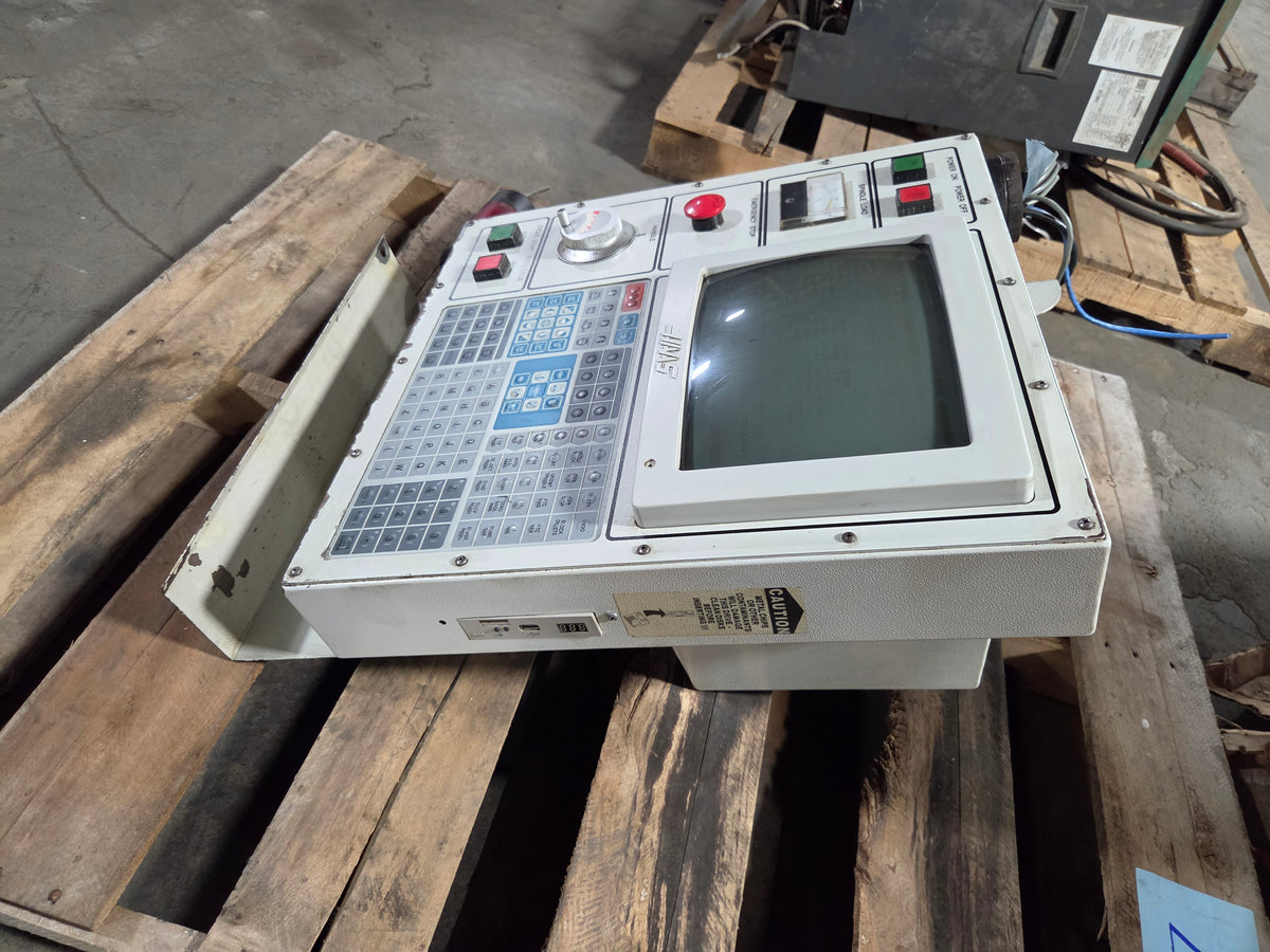 Haas VF-0 CNC Mill Operator Control Panel CRT Display Keyboard with Light Tower