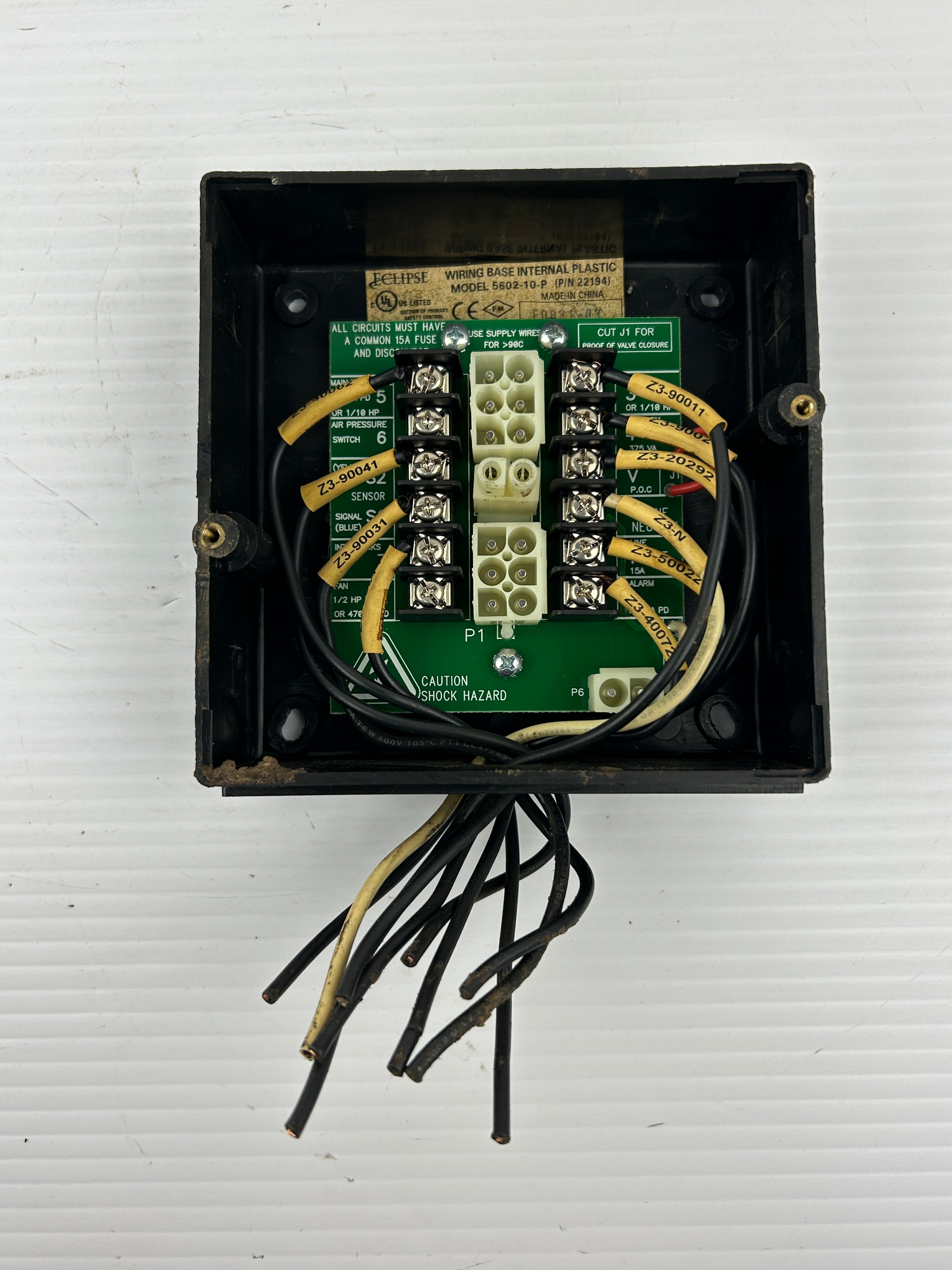 Eclipse VF560532AA Veri-Flame Flame Monitoring Control Signal 5602-10-P 22194