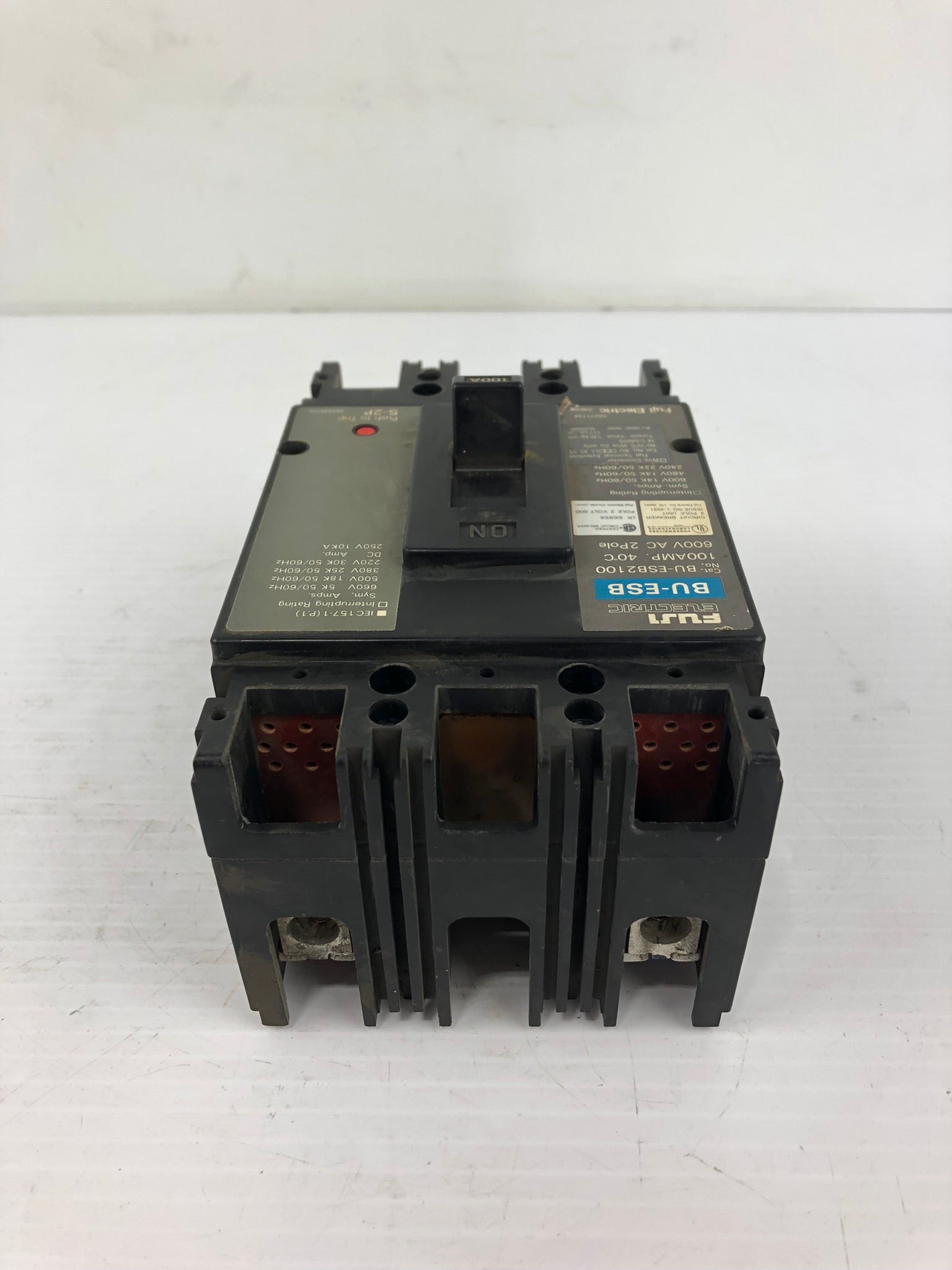 Fuji Electric BU-ESB2100 Circuit Breaker 100 AMP 600 VAC 2 Pole