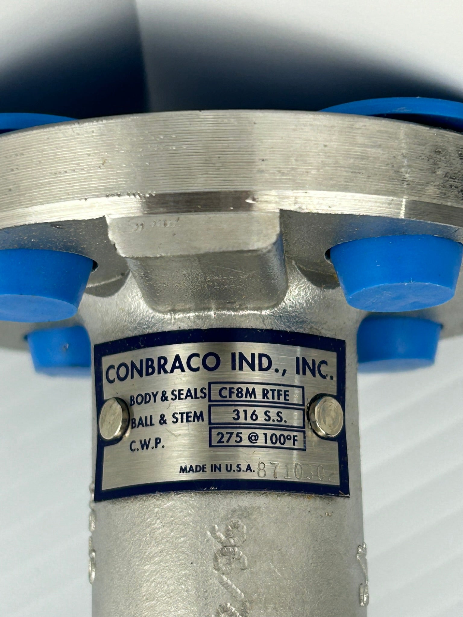 Apollo 87-103-02 Conbraco Flange Valve CF8M RTFE 1/2"