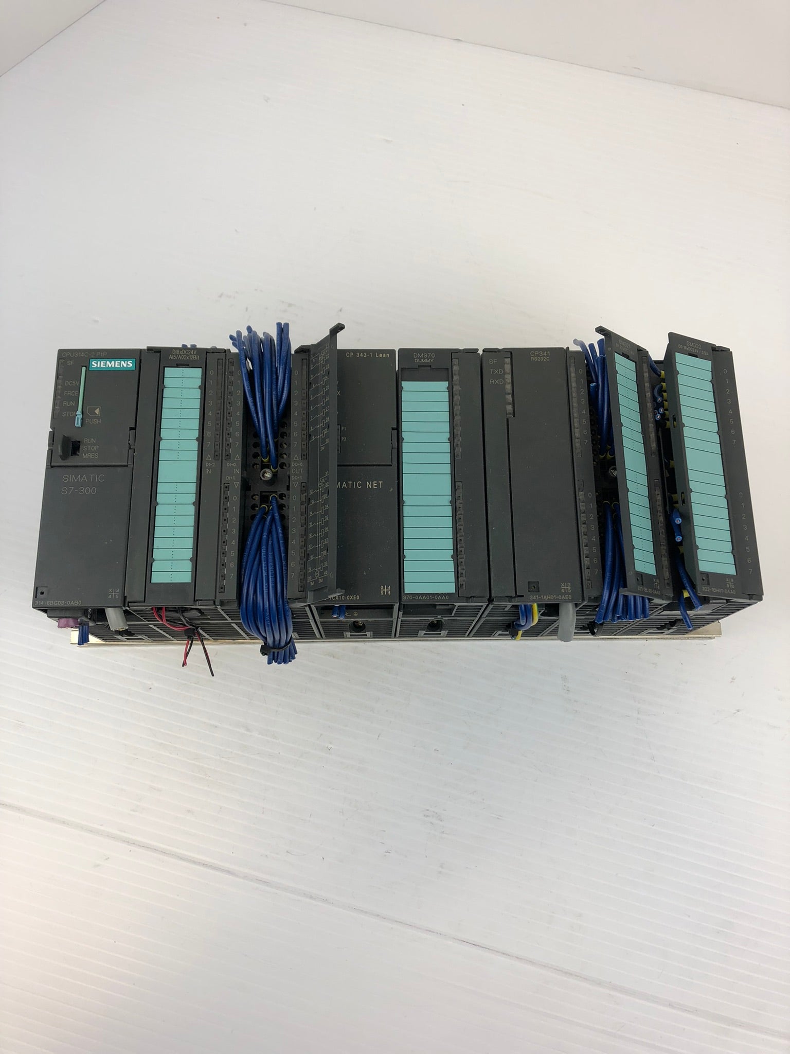 Siemens CPU314C-2PTP 8 Slot Rack Power Supply Simatic S7-300
