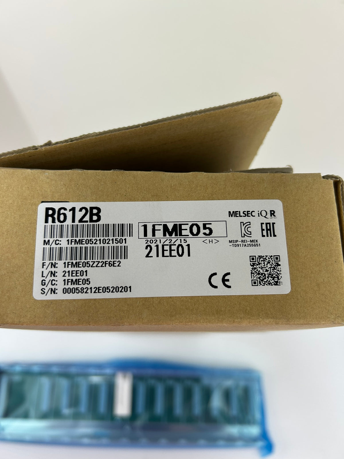Mitsubishi R612B MELSEC iQ-R PLC Base Unit 12-Slot Rack Chassis