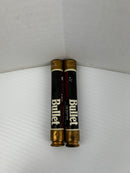 Bullet ESCR15 Dual Element Time Delay Fuse Class: RK5 600V 15A - Lot of 2