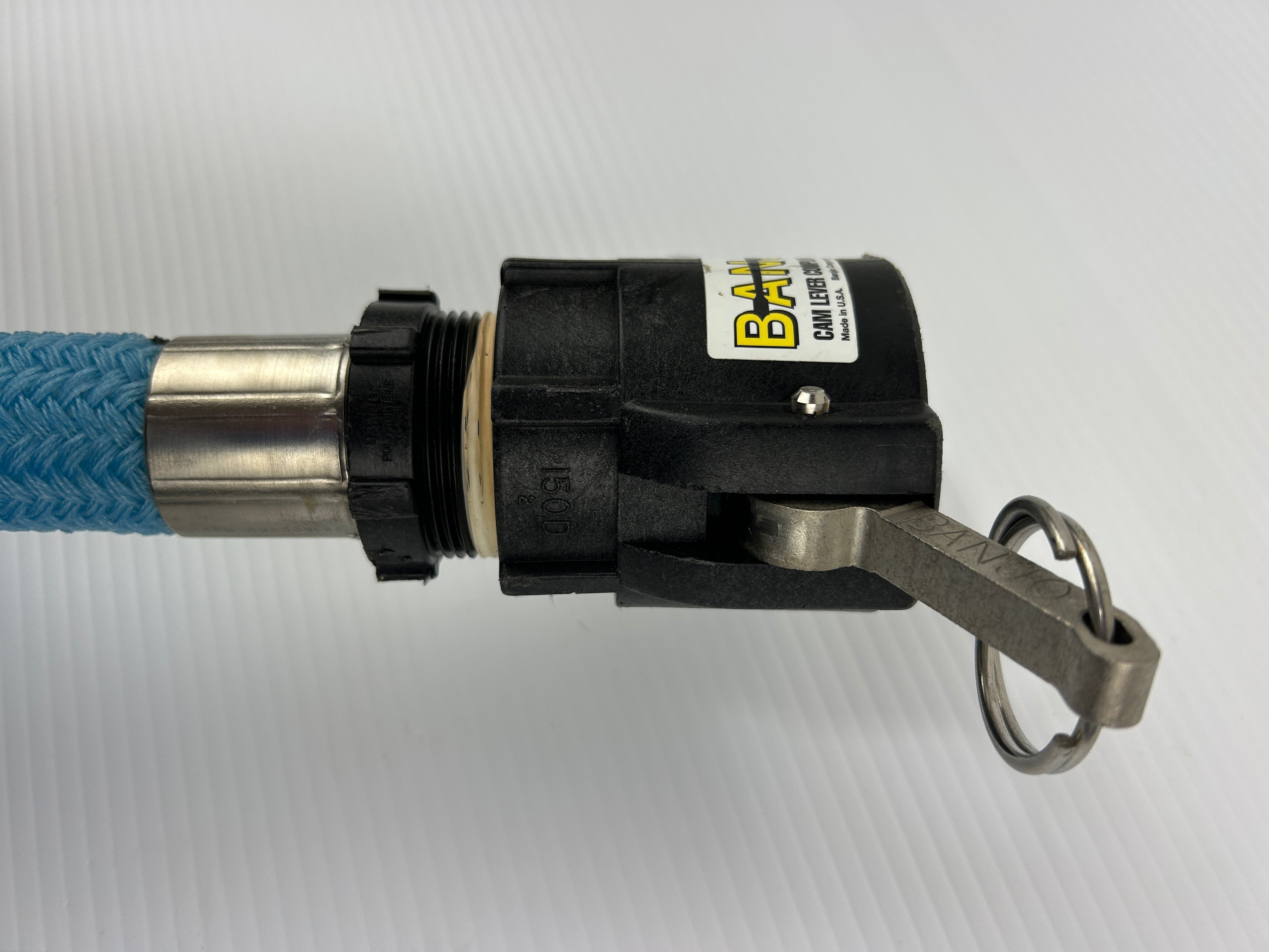 Flexible Hose Assembly Banjo 150D Cam Lever Coupling Sanitube 13MHP100150