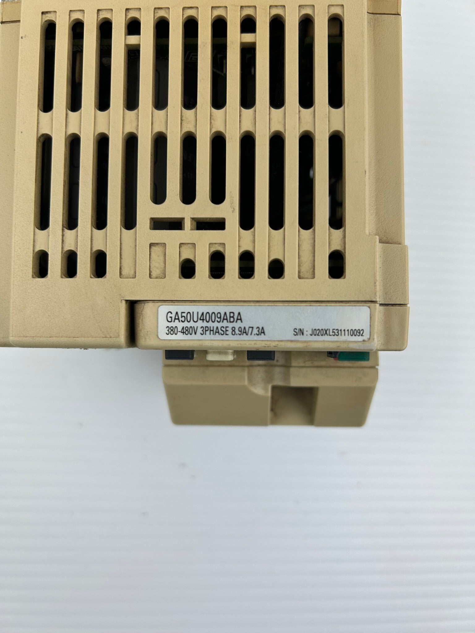 Yaskawa Electric CIPR-GA50U4009ABAA-AAAASA Industrial AC Micro Drive Rev A