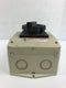 Siemens 3LD2565-1GP51 Disconnection Switch With Enclosure 3LD256 Type: 1,4X,12K