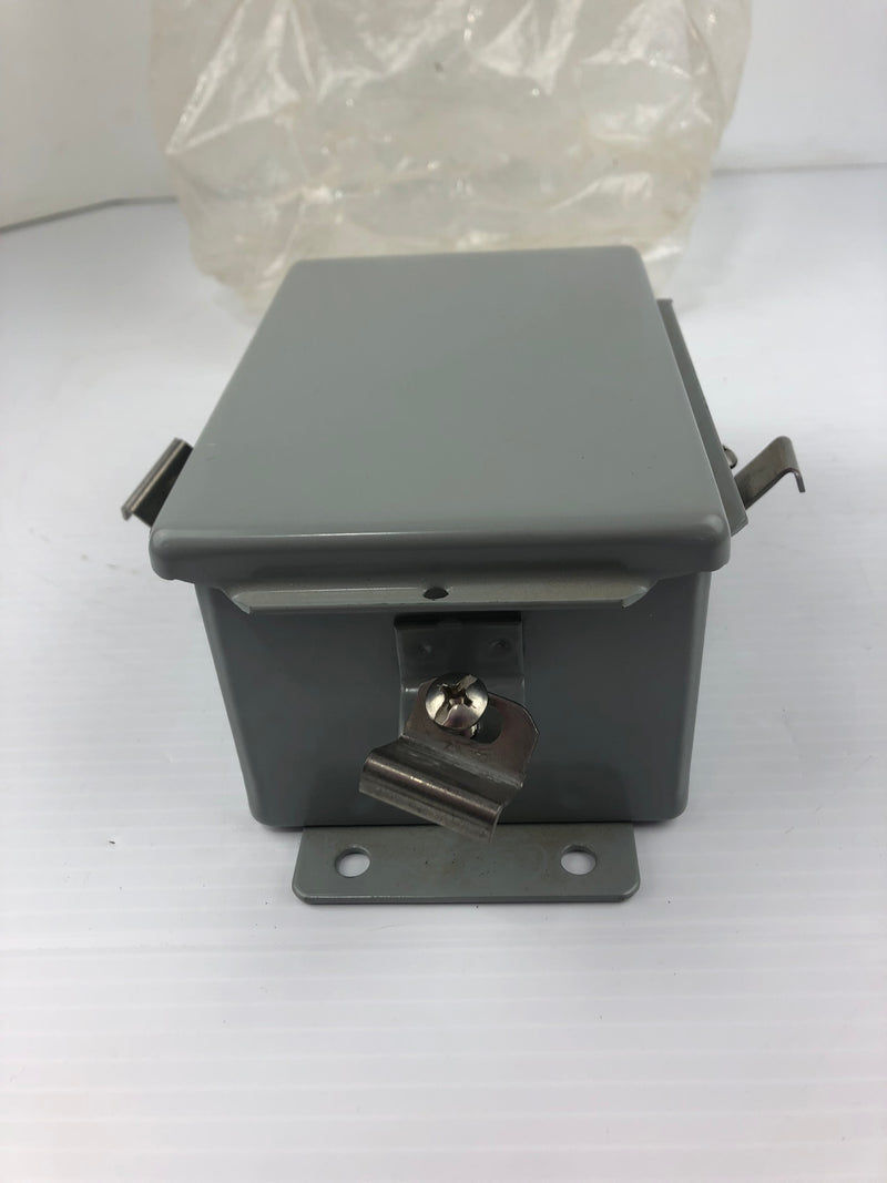 Hammond Manufacturing 1414N4CLP Metal Electrical Enclosure 6" x 4" x 3"