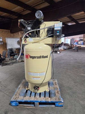 Ingersoll Rand 2545K10 Vertical Air Compressor 10 HP 120 Gallon 175 PSIG 3PH