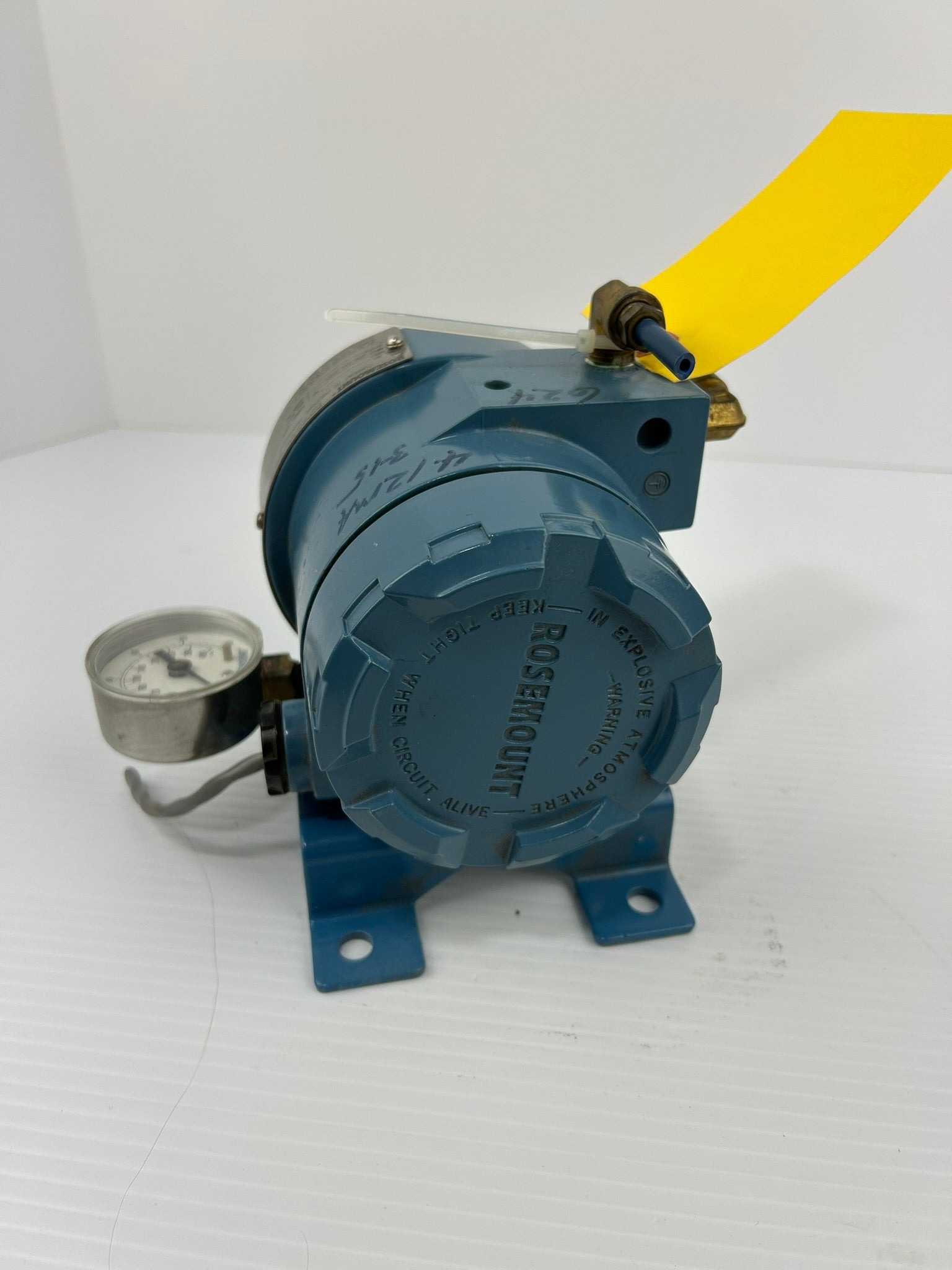 Rosemount 3311DS1J1B1 Pressure Transducer with Gauge 0-60 PSI