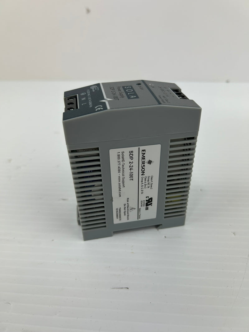 Sola SDP 2-24-100T Power Supply 24VDC 2.1A