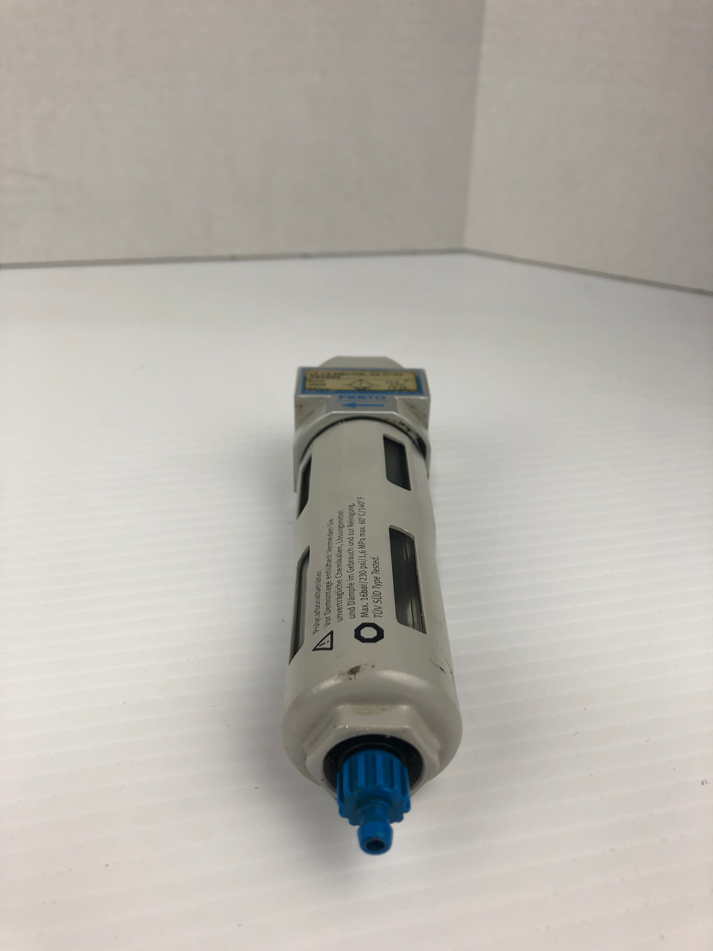 Festo LF-1/8-MEH-HGL-SA-27193 Filter Regulator 395964 Ser. M302 116PSI 8BAR