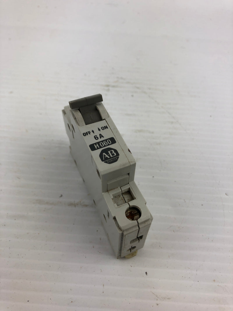 Allen Bradley 1492-CB1 Circuit Breaker H060 6A Series B