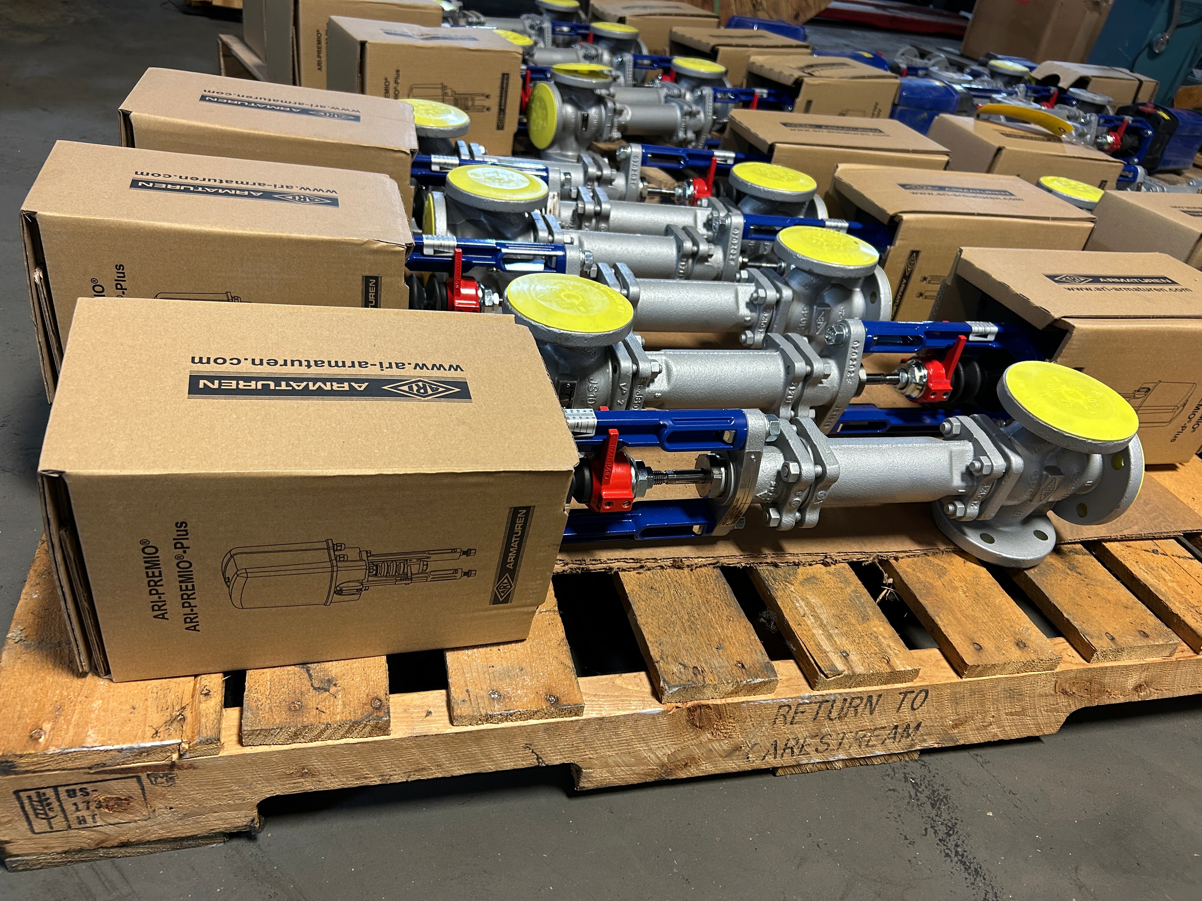 Armaturen ARI-PREMIO-Plus 2G Electric Thrust Actuator Valve 2,2kN STEVI 451 PN25