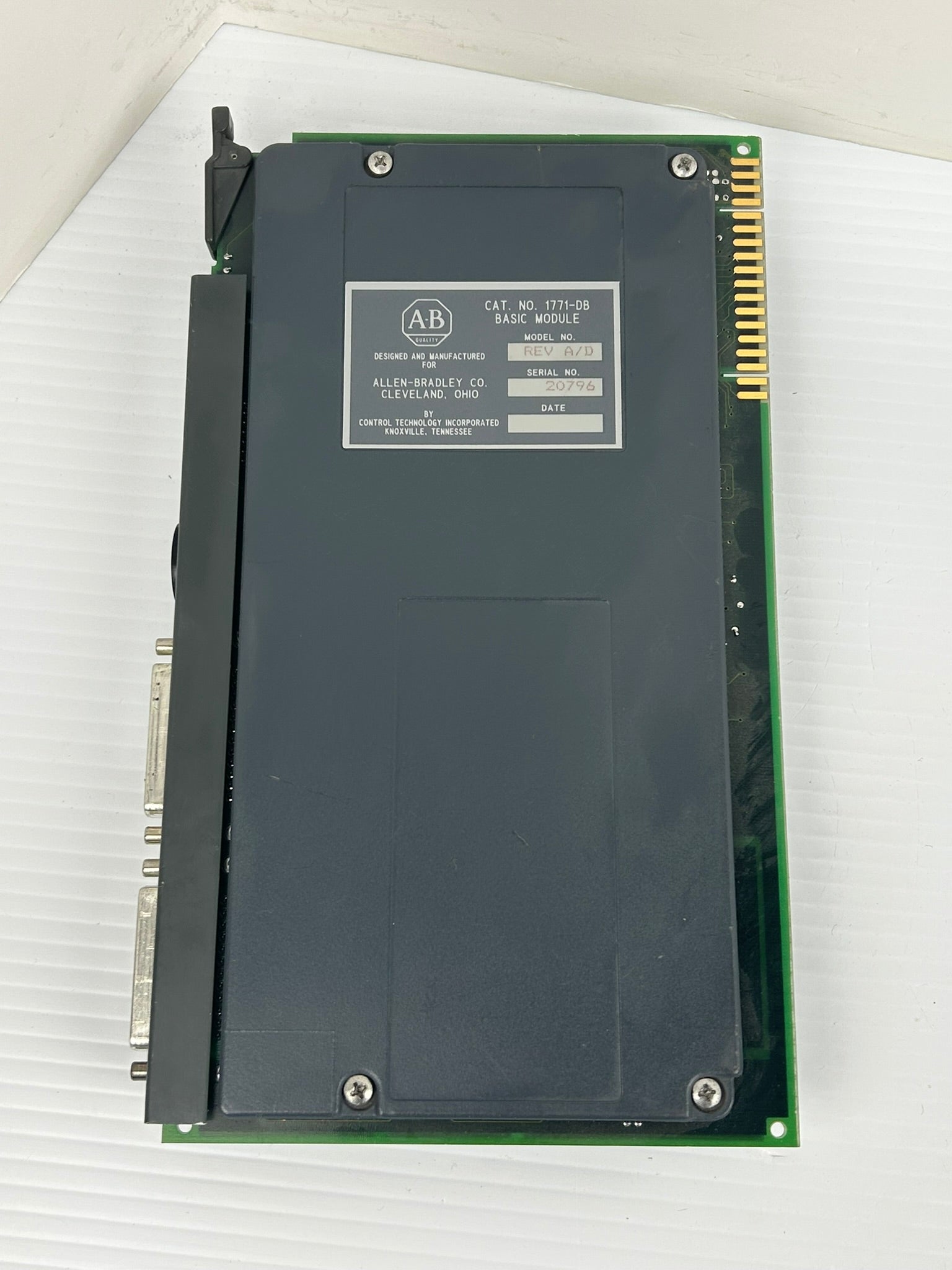 Allen-Bradley 1771-DB Basic Module Rev A/D