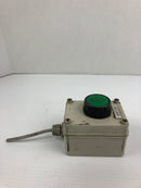 Fuji Electric AR30M3R Control Box with Green Push Button 250V 6A