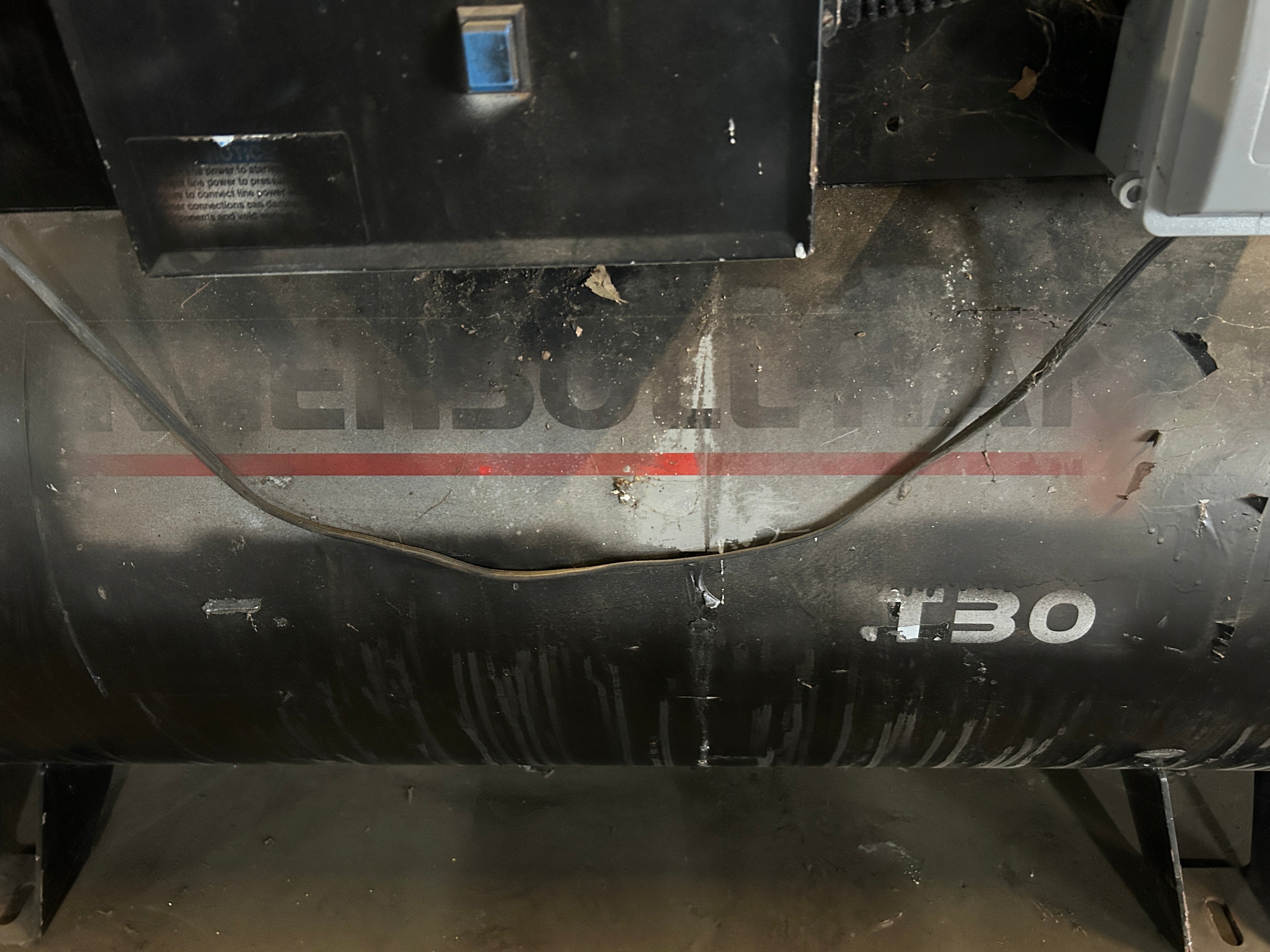 Ingersoll Rand T30 Air Compressor 2545E10V 10HP 3PH 200 PSI