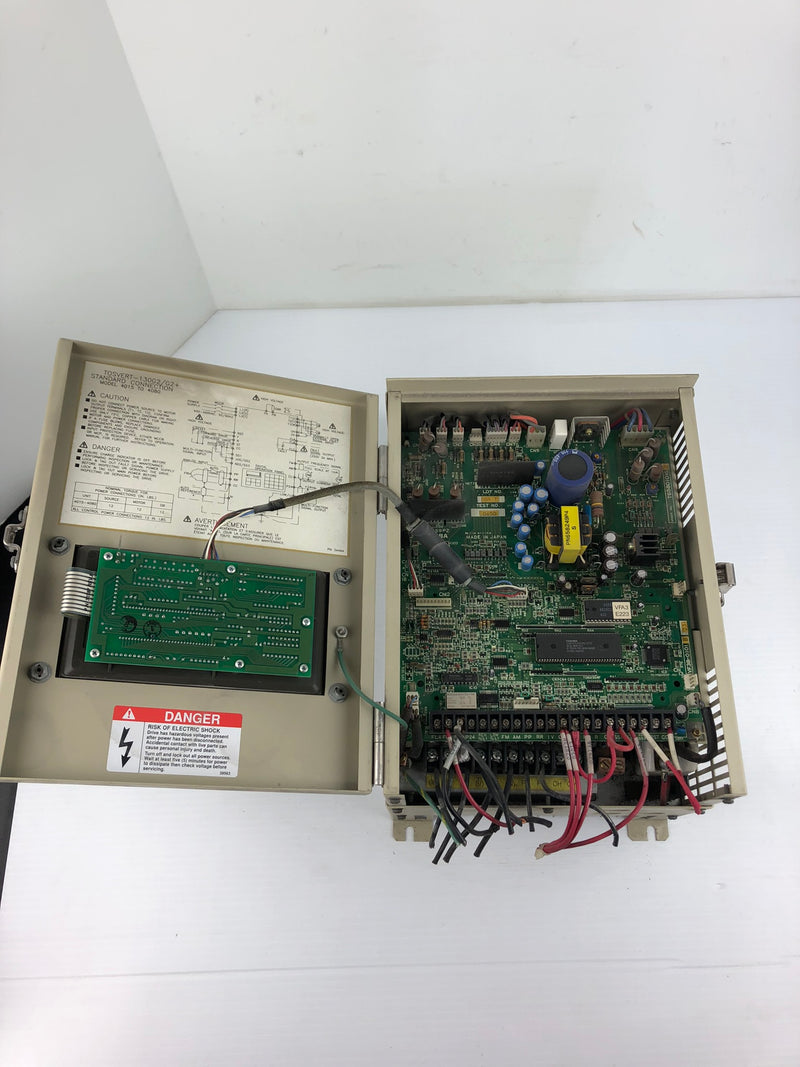 Toshiba VT130G2+4055 Transistor Inverter Tosvert-130G2+ 5.5KVA 5HP